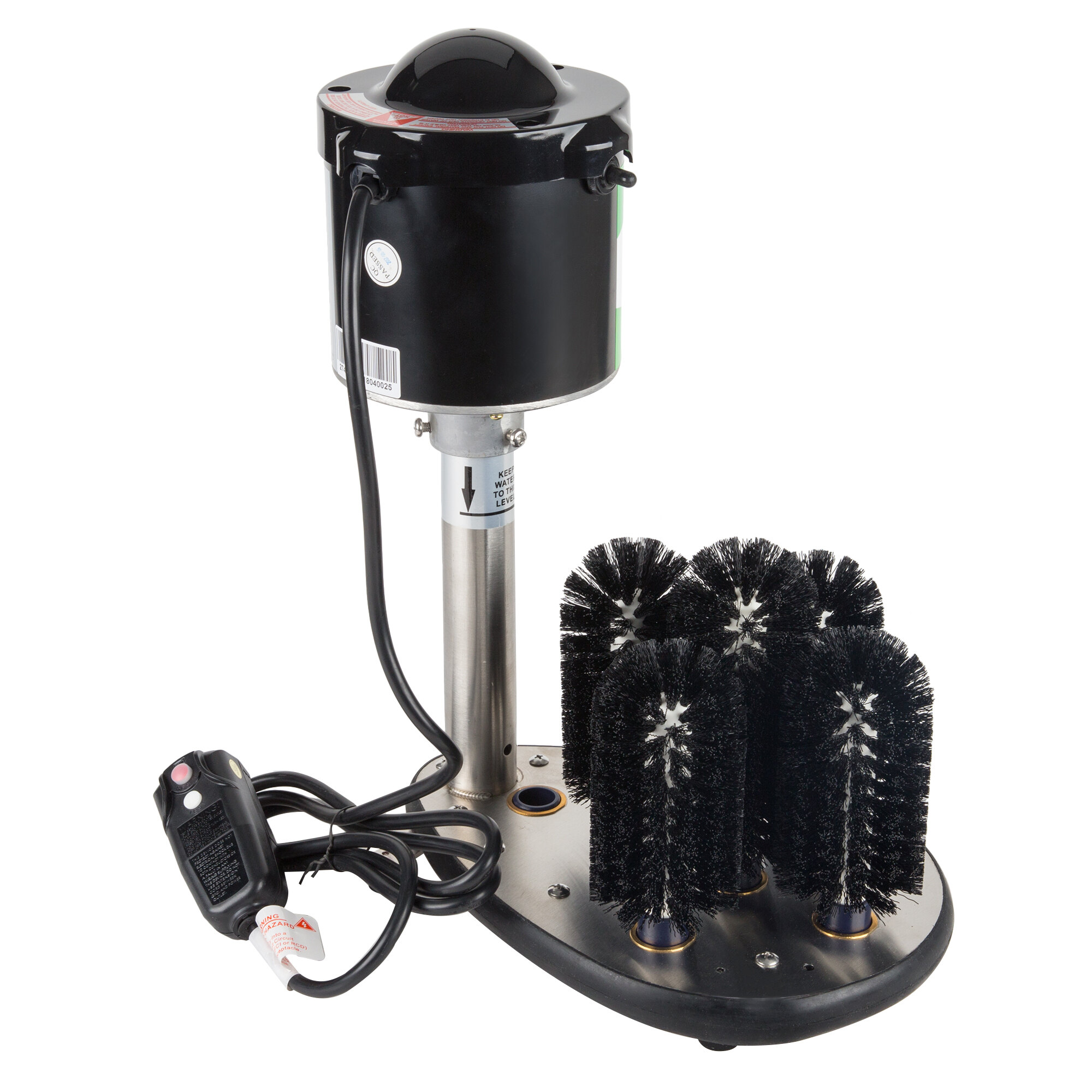 Noble Products Last Call MediumDuty Upright Five Brush Electric Glass