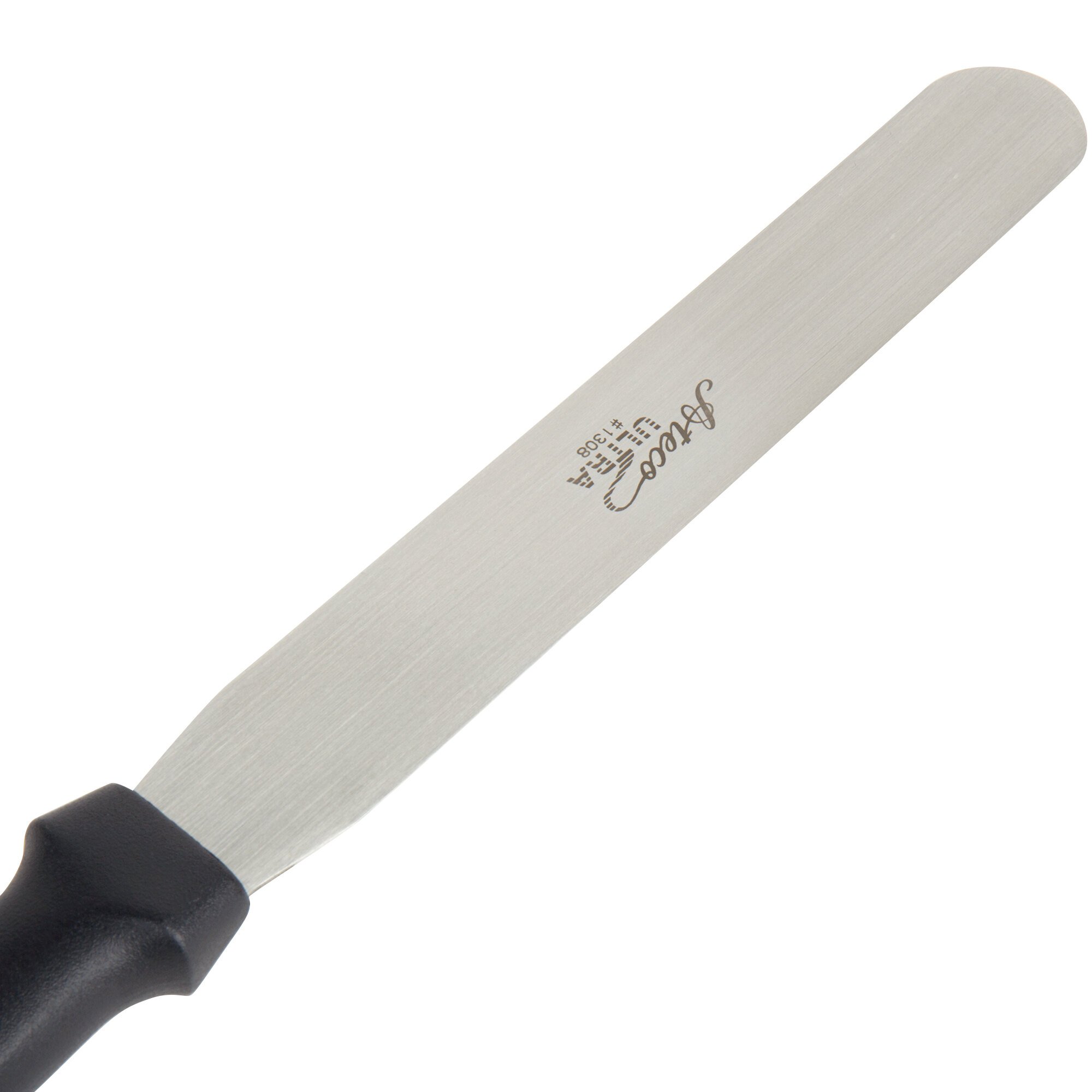 Ateco 1308 8" Blade Straight Baking / Icing Spatula with Plastic Handle