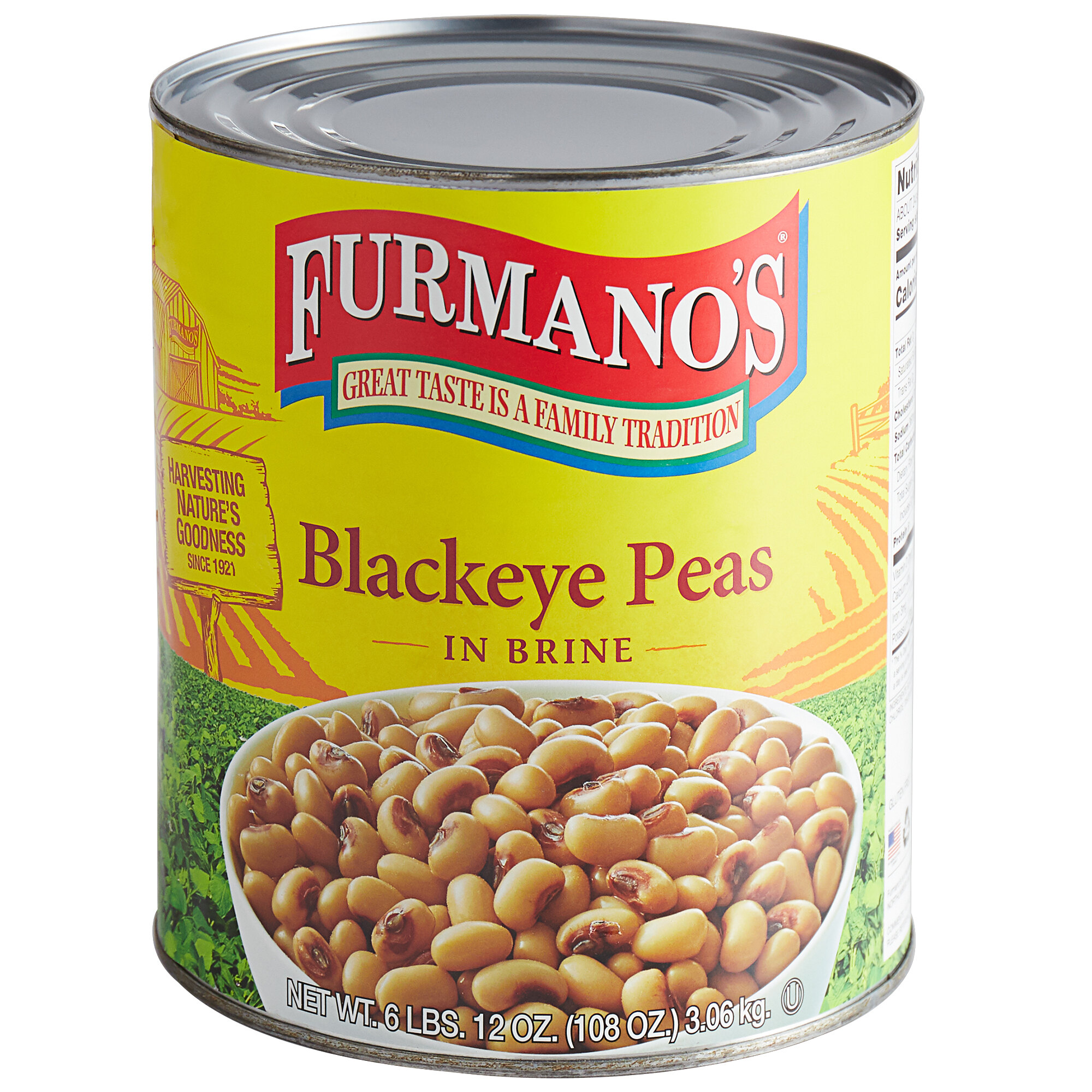 Furmano's 10 Can Black Eye Peas
