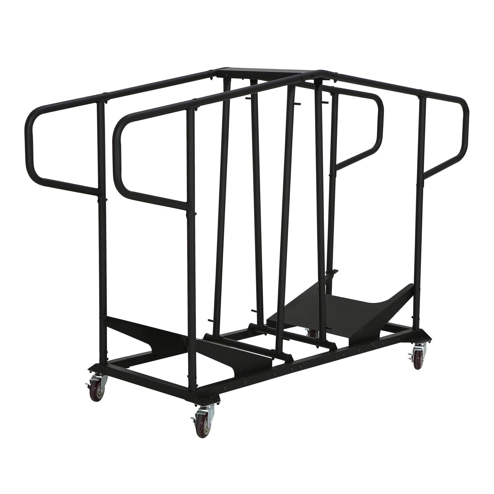 Lifetime 80525 Black Folding Chair Cart   1541873 