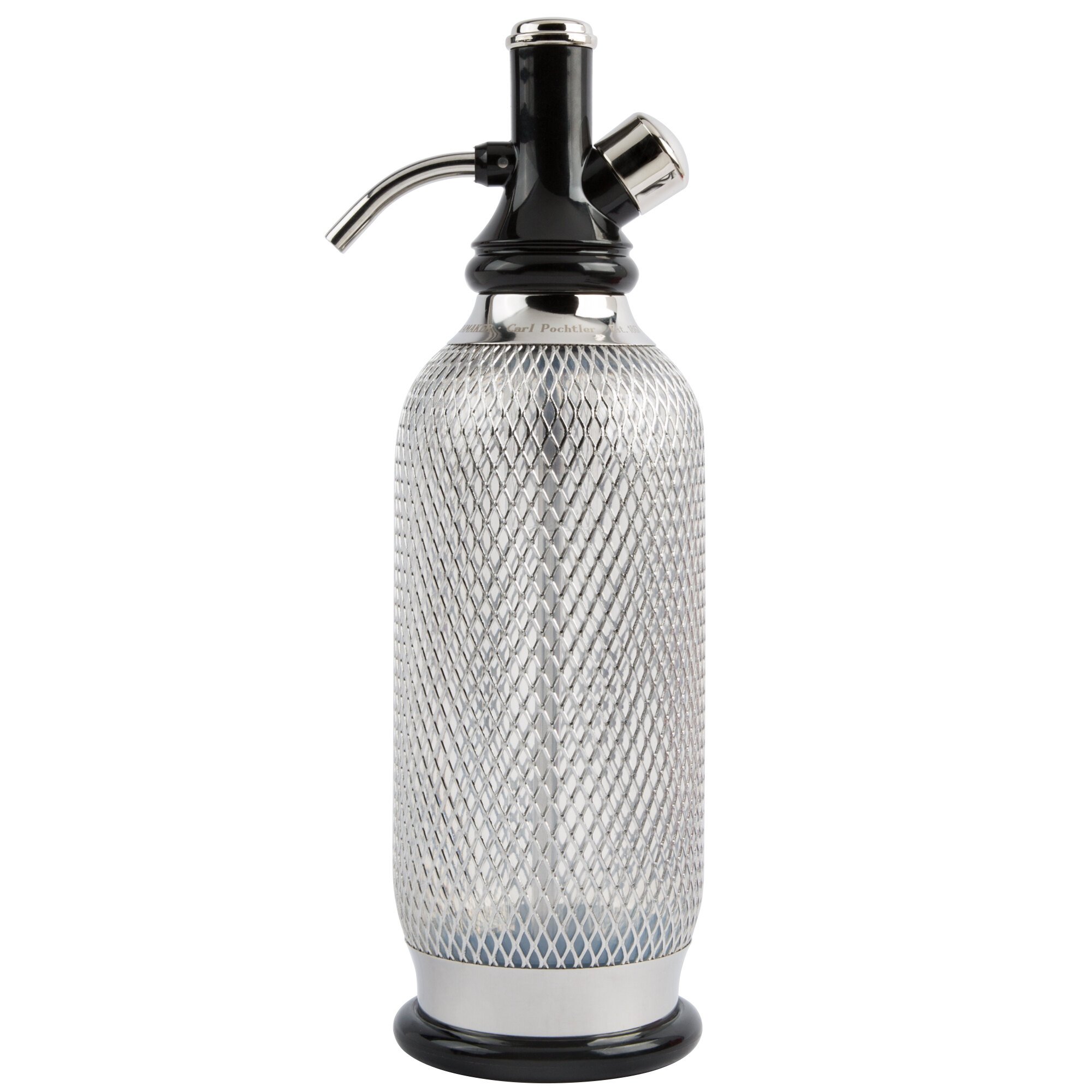 iSi 106001 Classic SodaMaker Plastic / Stainless Steel Mesh Soda Siphon