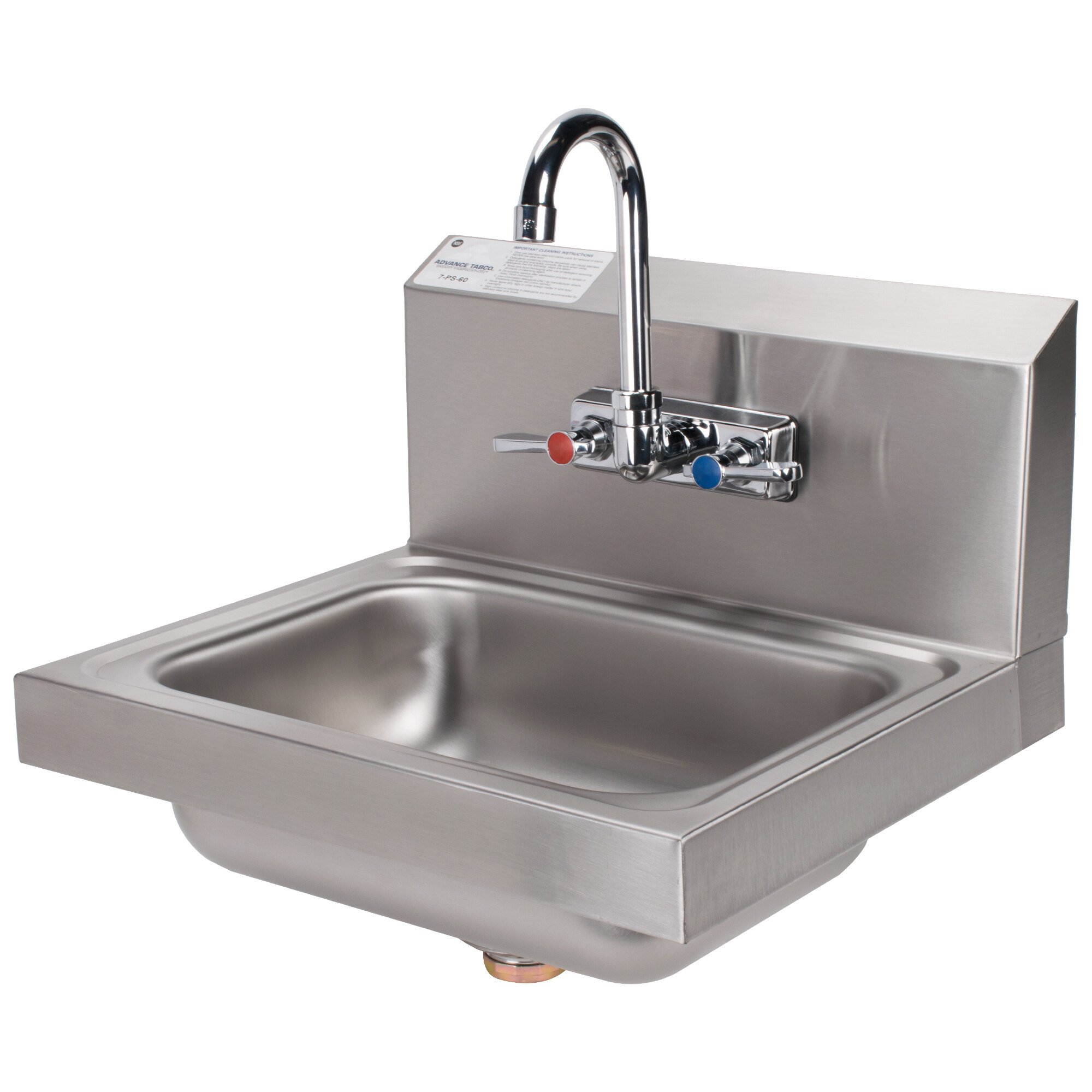 Advance Tabco 7-PS-60 Sink With Faucet - WebstaurantStore