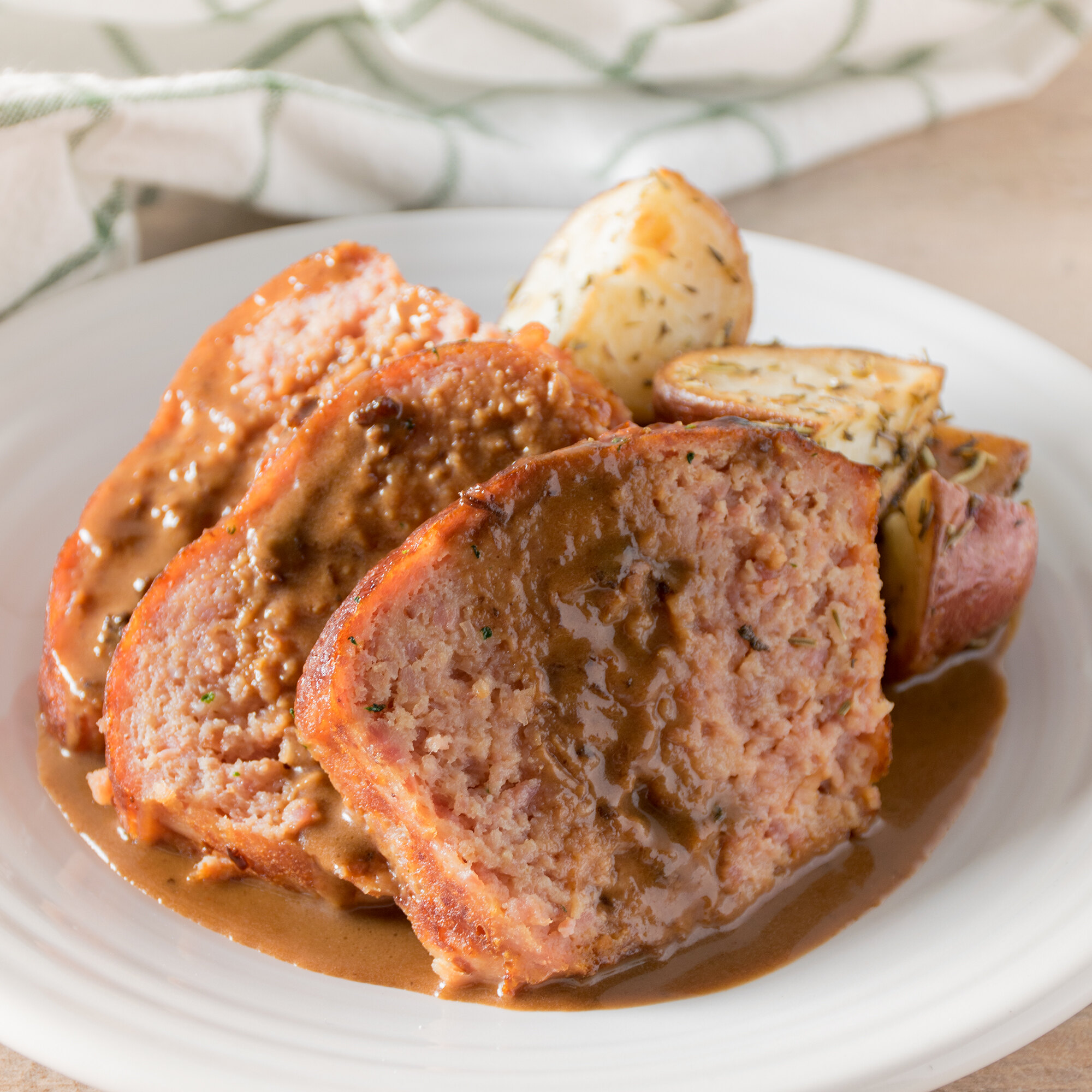 Gene Wenger 10 lb. Bulk Ham Loaf Mix 3/Case