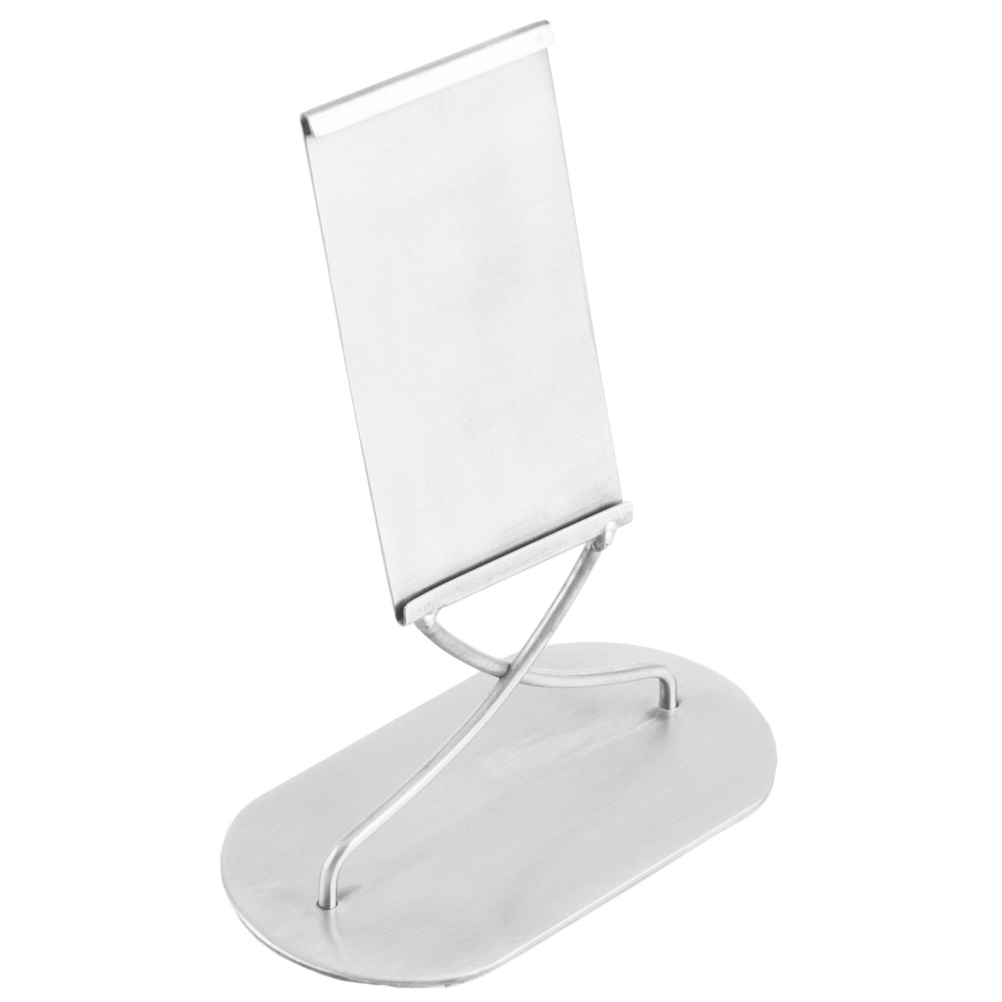 Tablecraft CHV200 Stainless Steel Vertical Card Holder