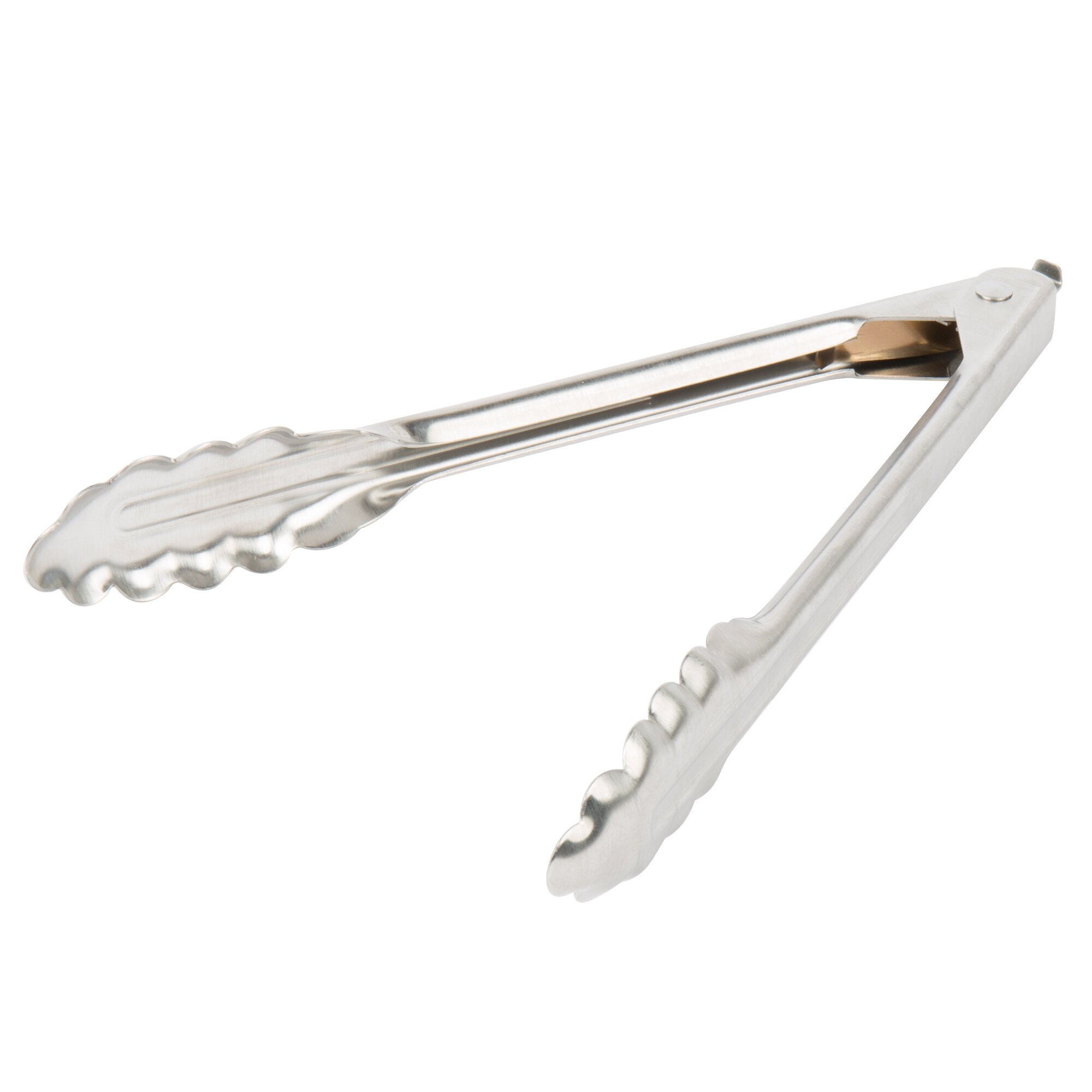 Edlund 4409HDL 44 Series 9" HeavyDuty Scallop Utility Tongs with Lock