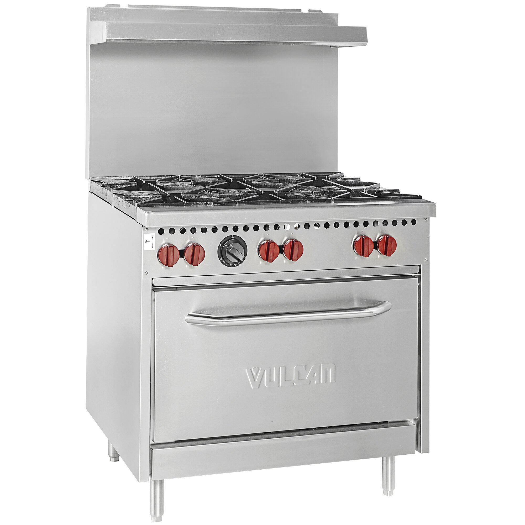 Vulcan SX366BP SX Series Liquid Propane 6 Burner 36" Range with