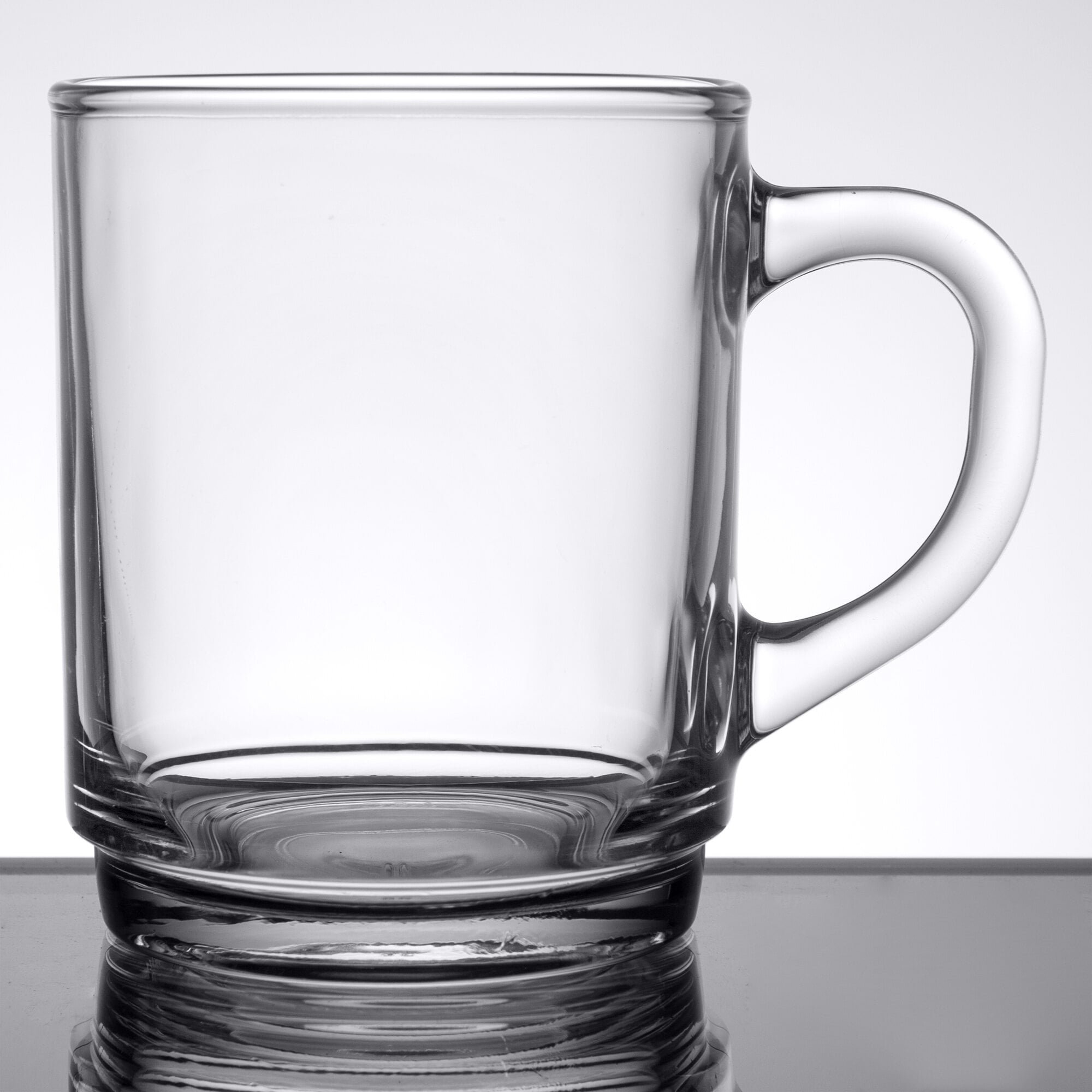 Arcoroc 61875 8.5 oz. Stackable Glass Mug by Arc Cardinal 36/Case