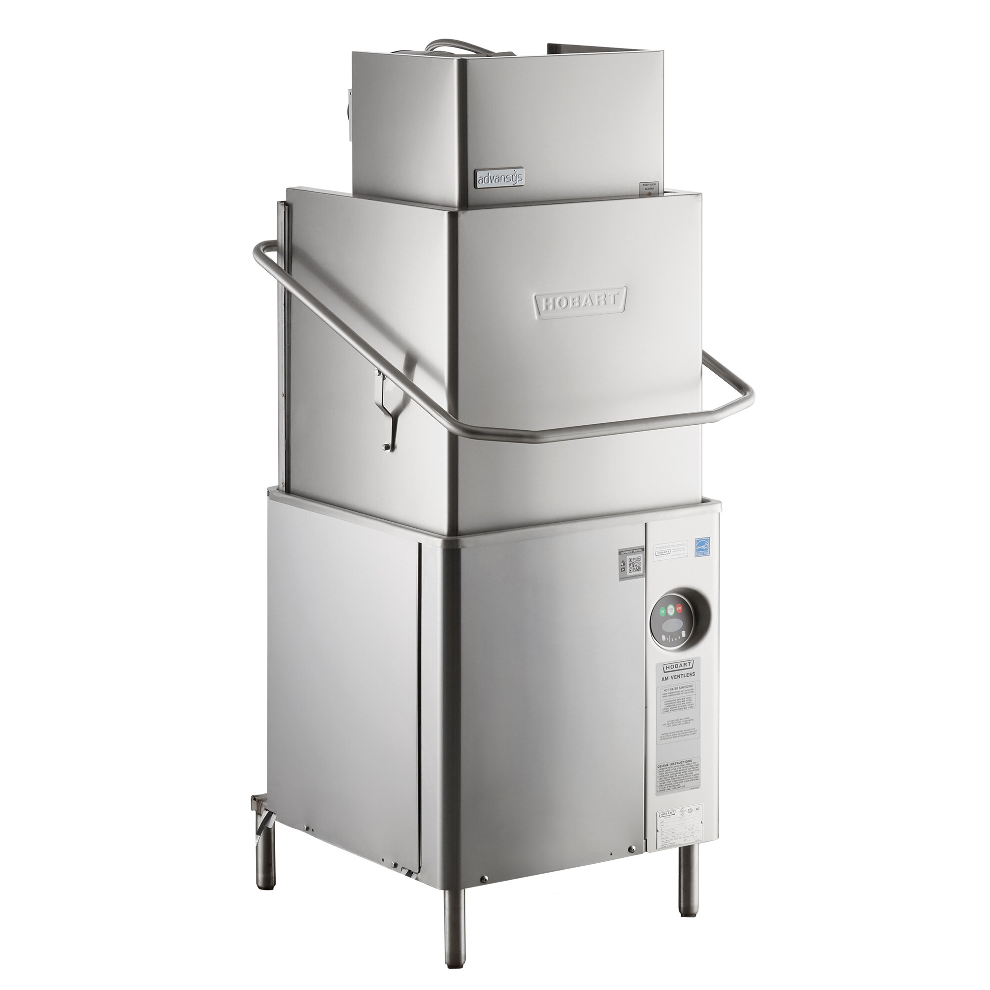 Hobart AM15VL Advansys Ventless High Temperature Dishwasher with