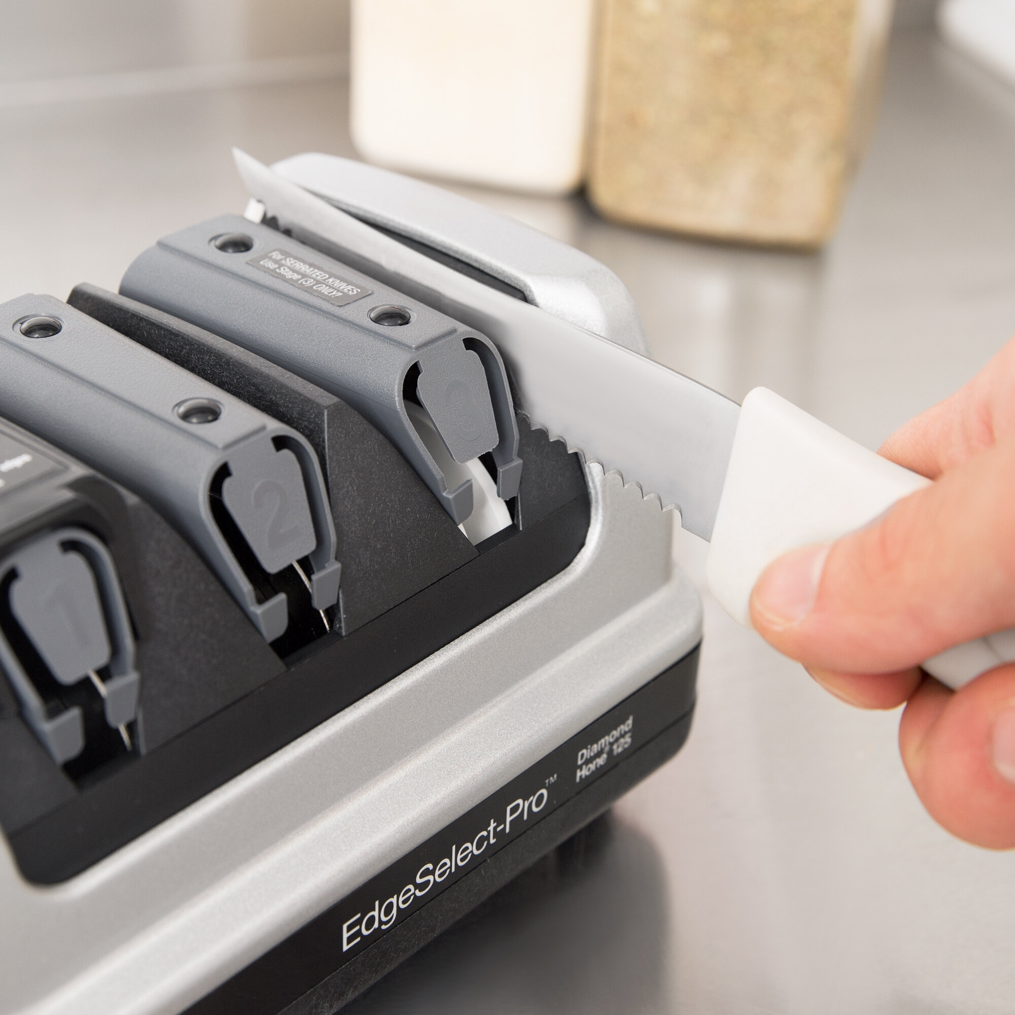 Edgecraft Chef's Choice 125 3 Stage Professional Electric Knife Sharpener