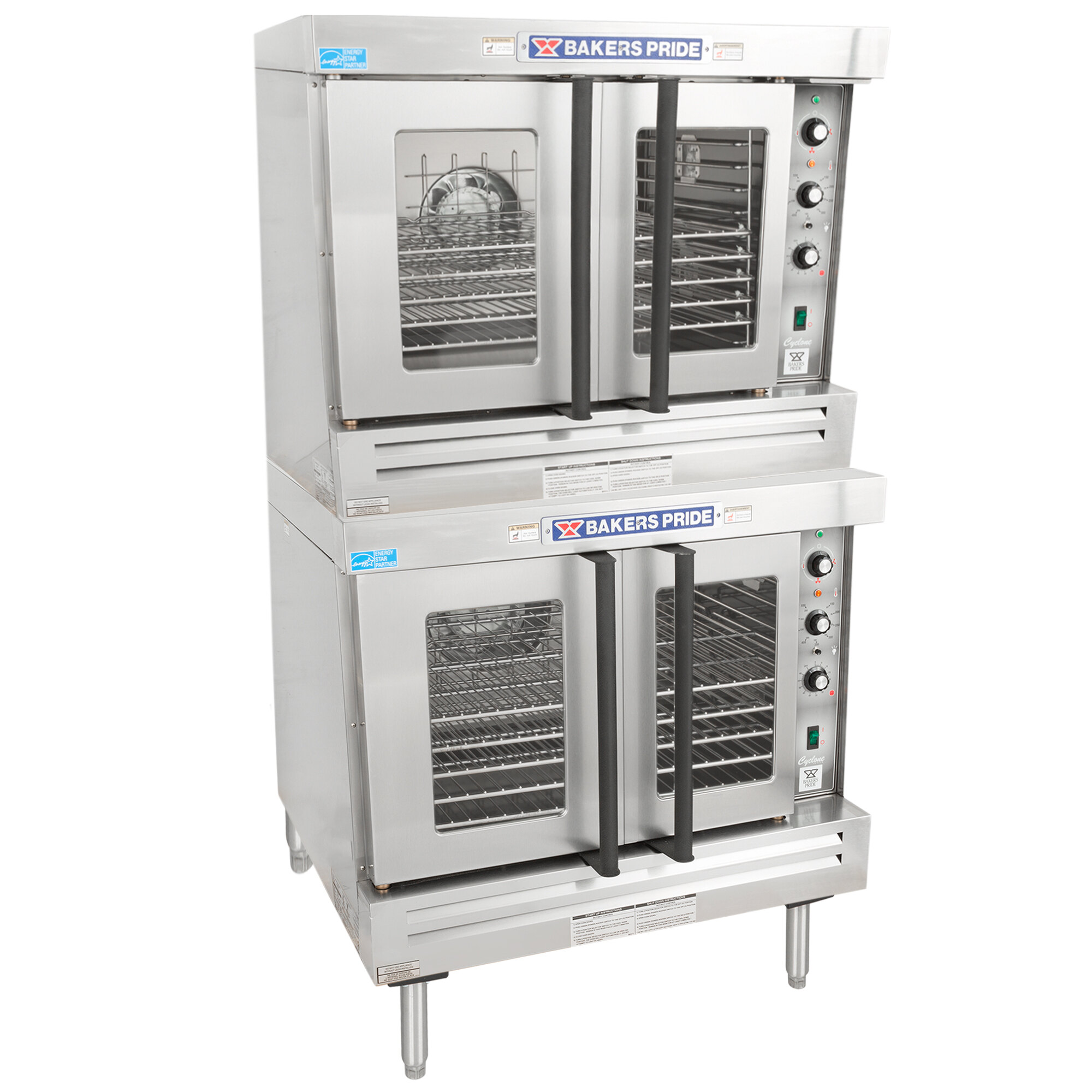 Bakers Pride Convection Oven Double Deck, Natural Gas