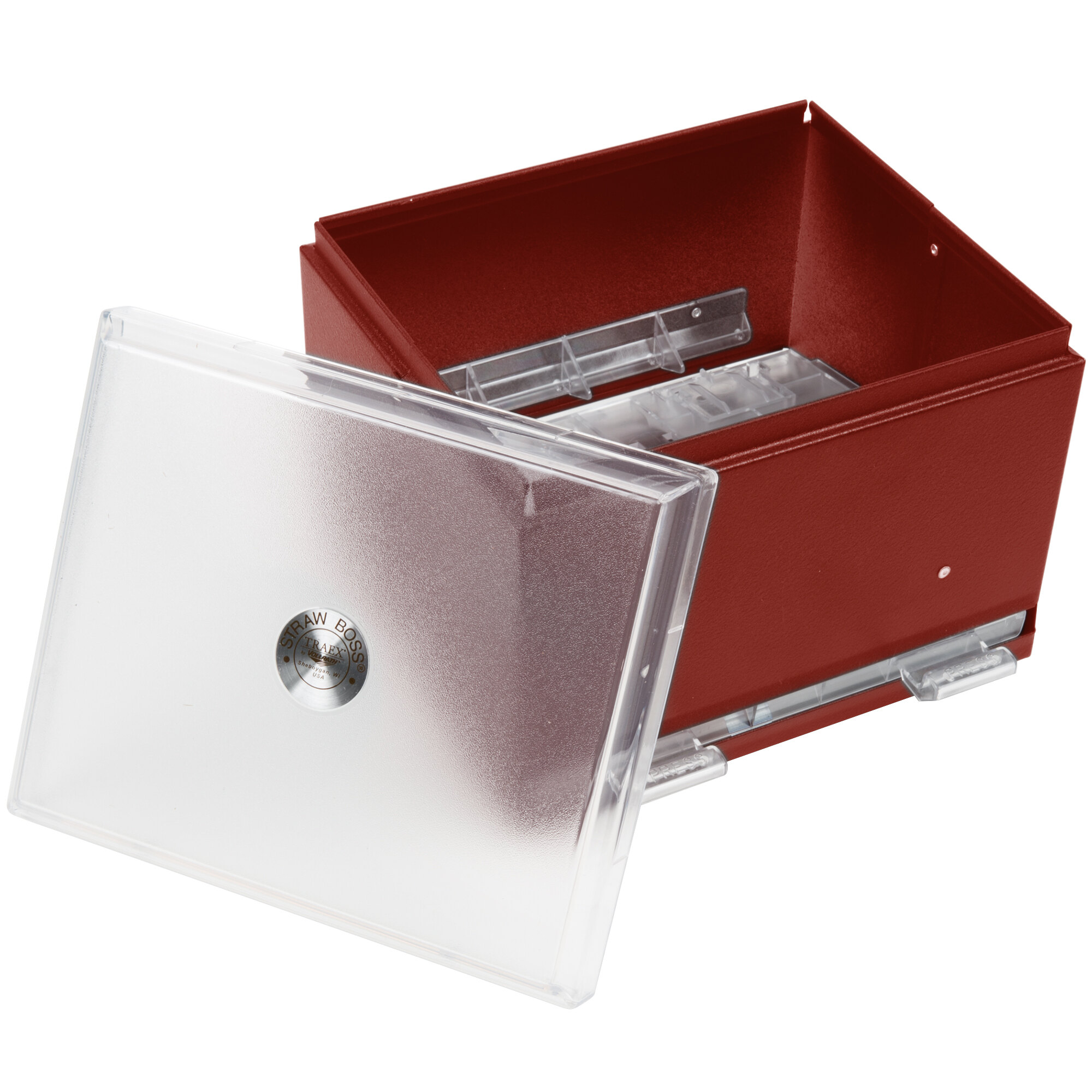 Vollrath 380202 Straw Boss Double Sided Bulk Unwrapped Straw Dispenser