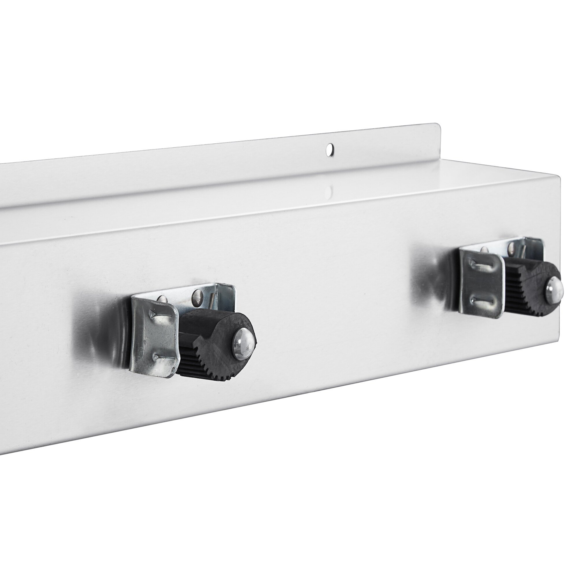 Regency 36" Stainless Steel Mop / Broom Rack with 4 Holders