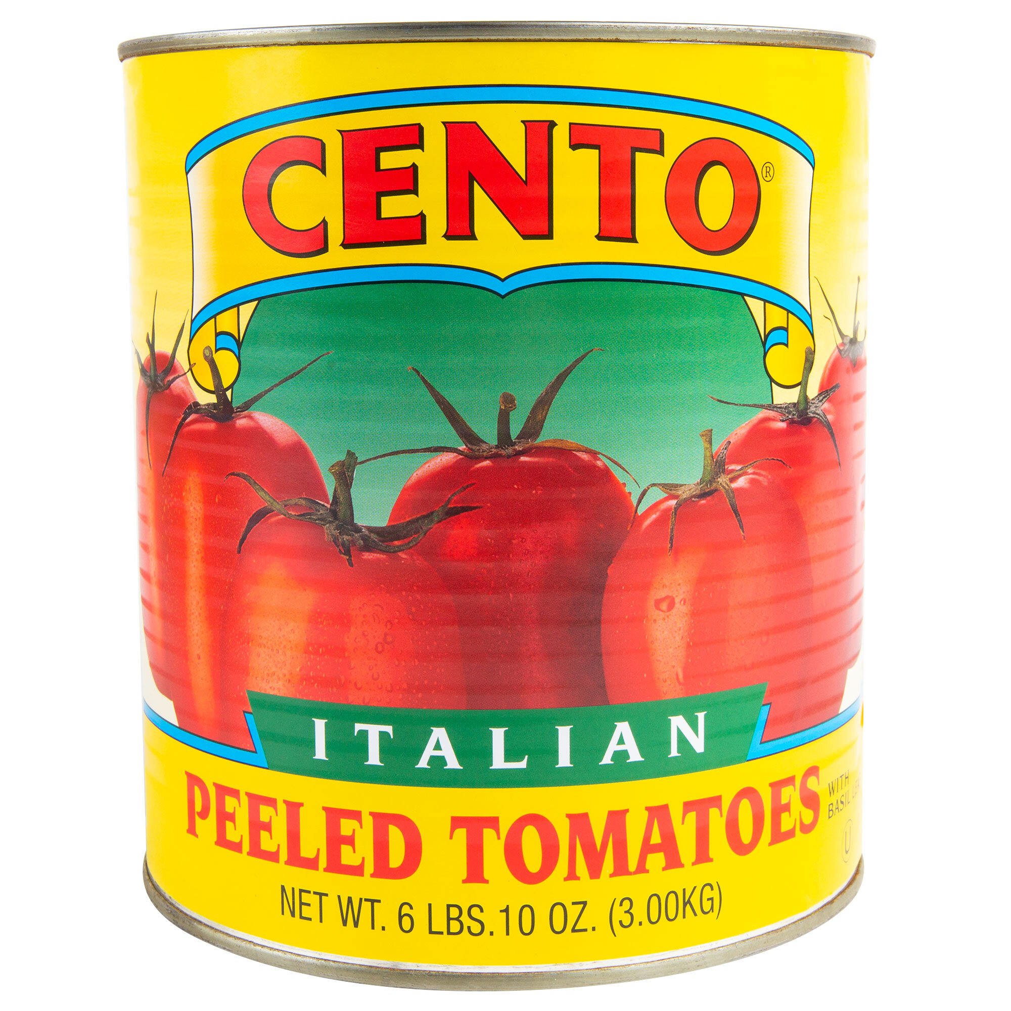Cento Tomatoes 10 Italian Whole Peeled Plum Tomatoes 6/Case