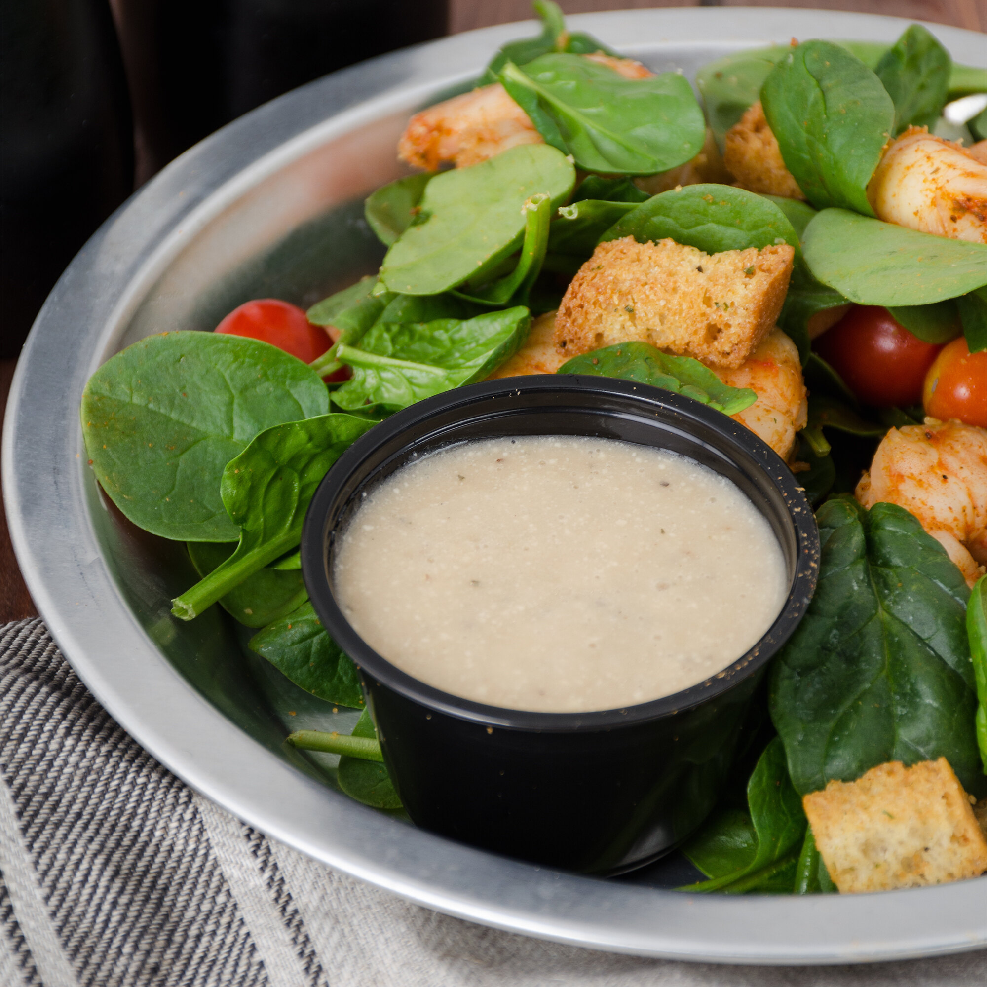 Ventura Gourmay 1 Gallon Creamy Caesar Dressing 4/Case