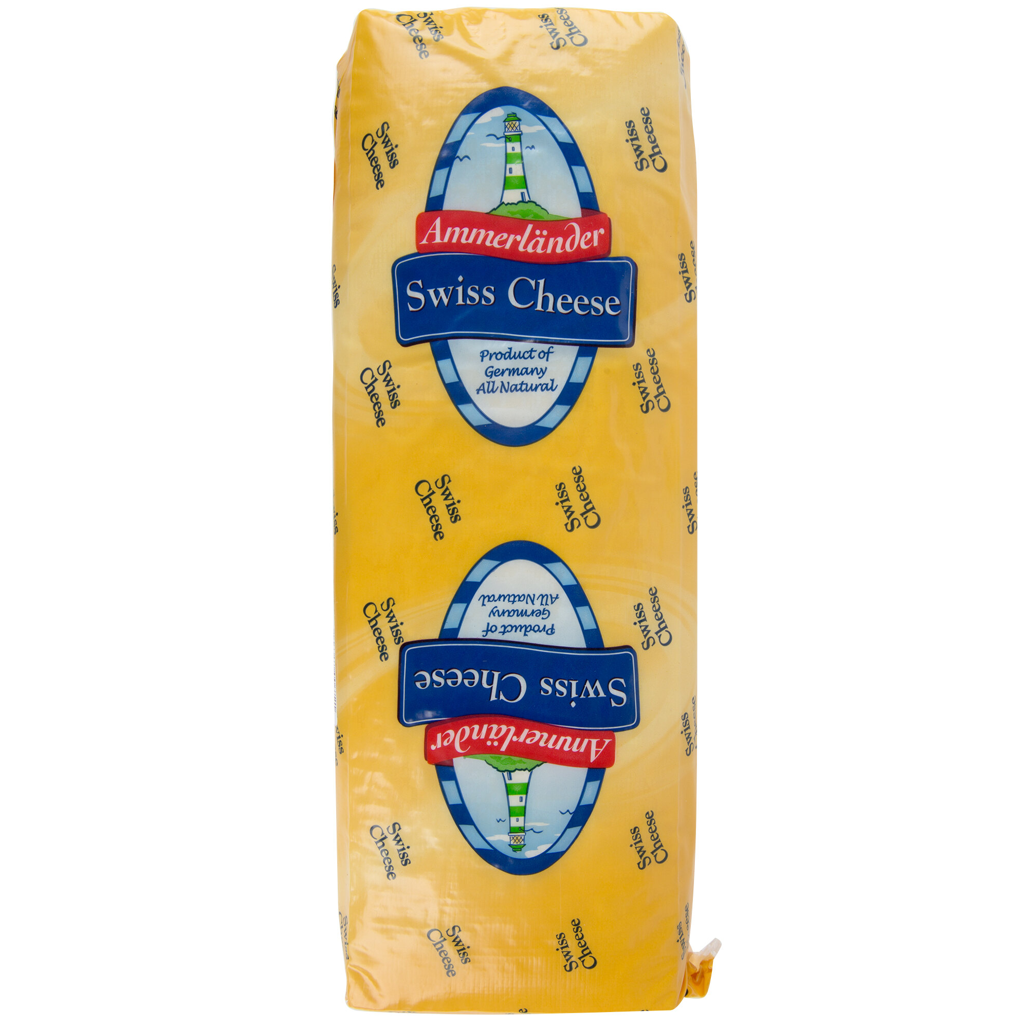 Ammerlander German Swiss Cheese 6.5 lb. Solid Block