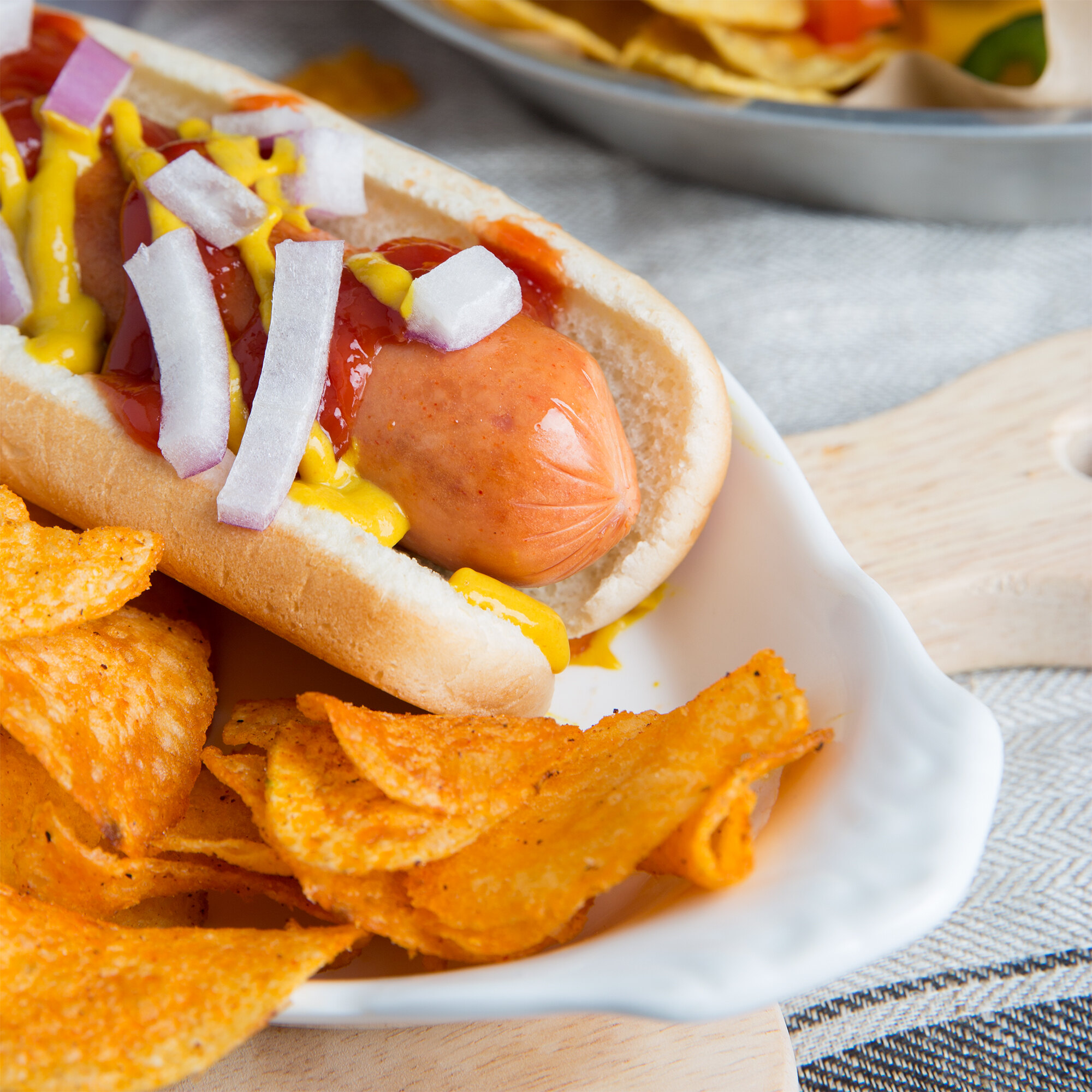 Kunzler Ragin' Cajun Hot Smoked Sausages (5 lb. Pack 2/Case)