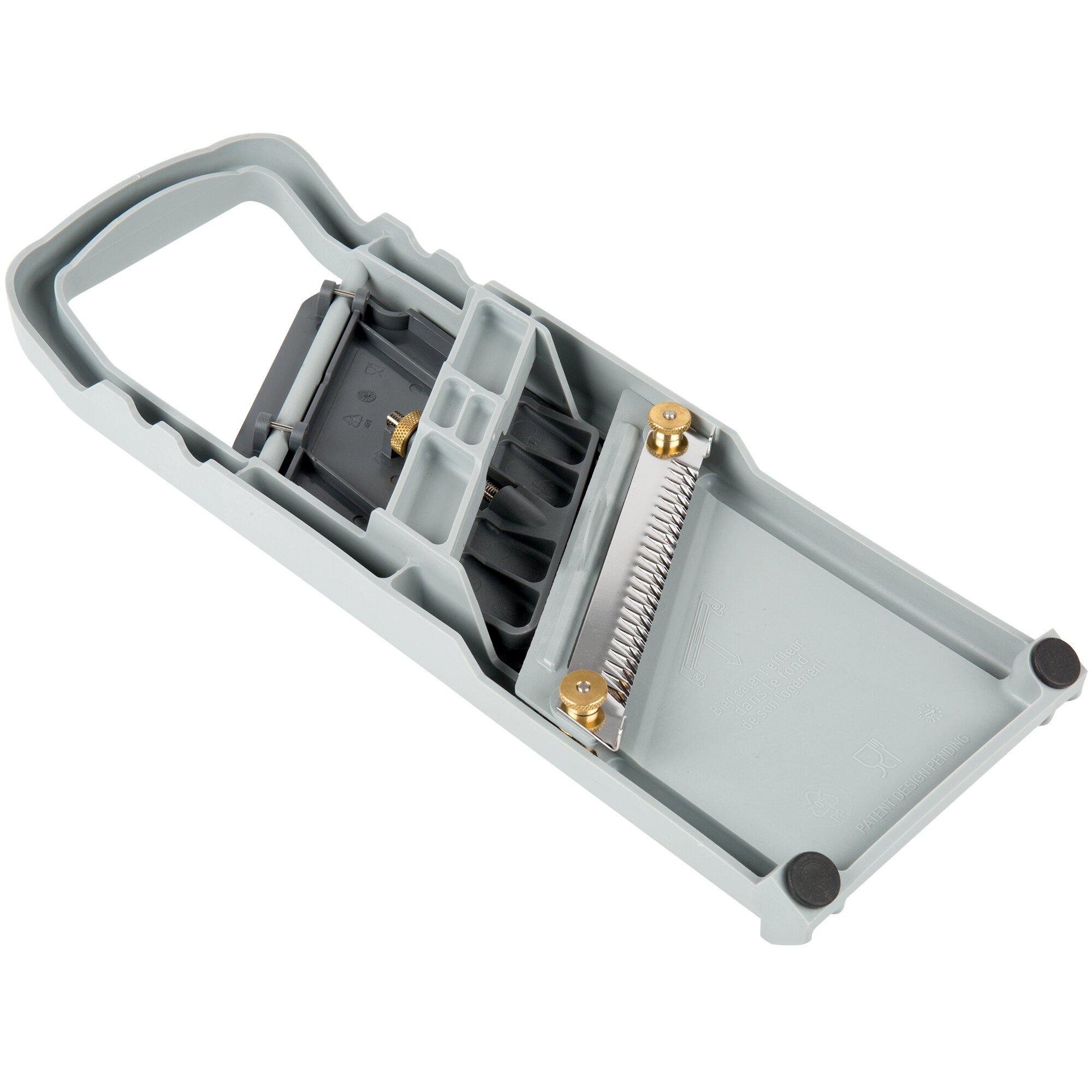 Matfer Bourgeat 215040 Composite Mandoline with 3 Interchangeable Blades