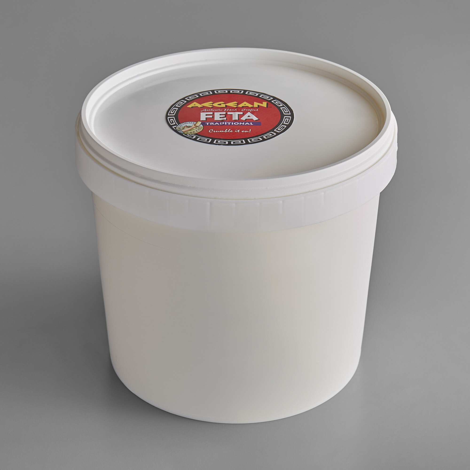 Aegean Feta Cheese 8 lb. Tub staurantStore