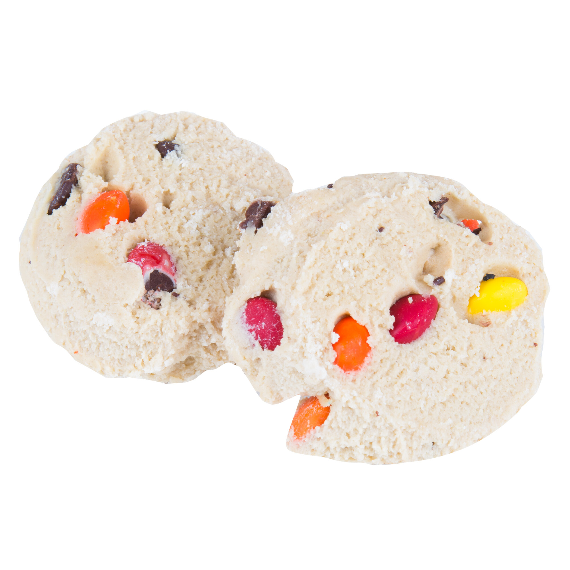 David's Cookies 1.5 oz. Preformed M&M's® Chocolate Chip Cookie Dough