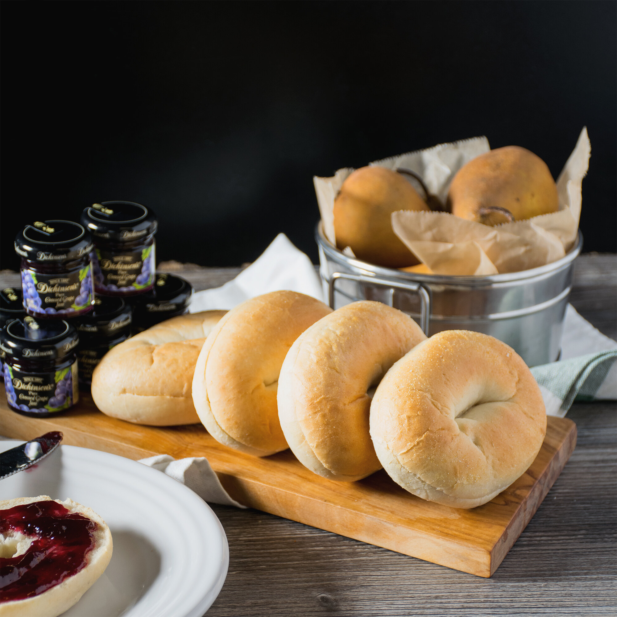 Lender's Bagels 6Pack 3 oz. Plain Sliced Bagel