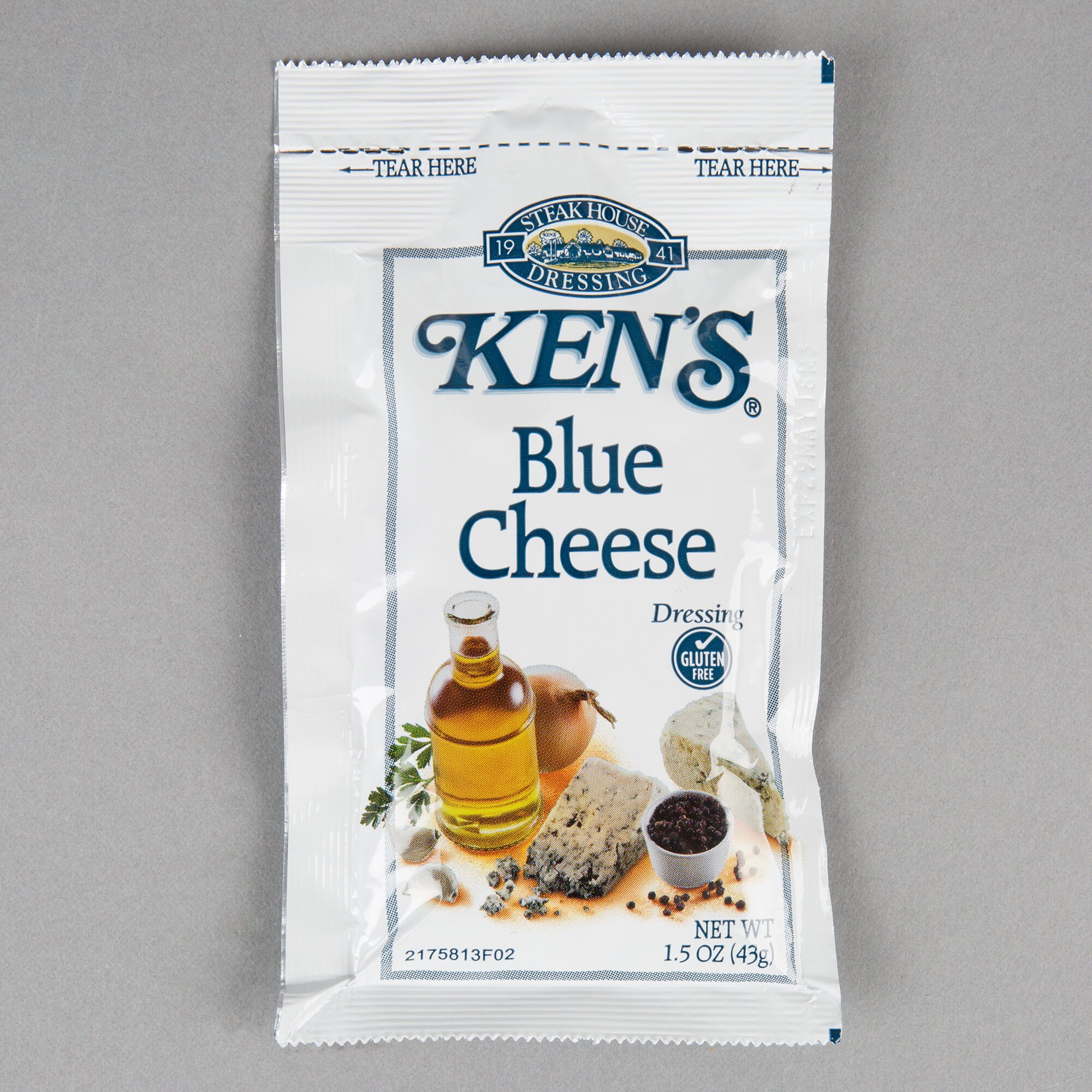 Ken's Foods 1.5 oz. Blue Cheese Dressing Packet 60/Case