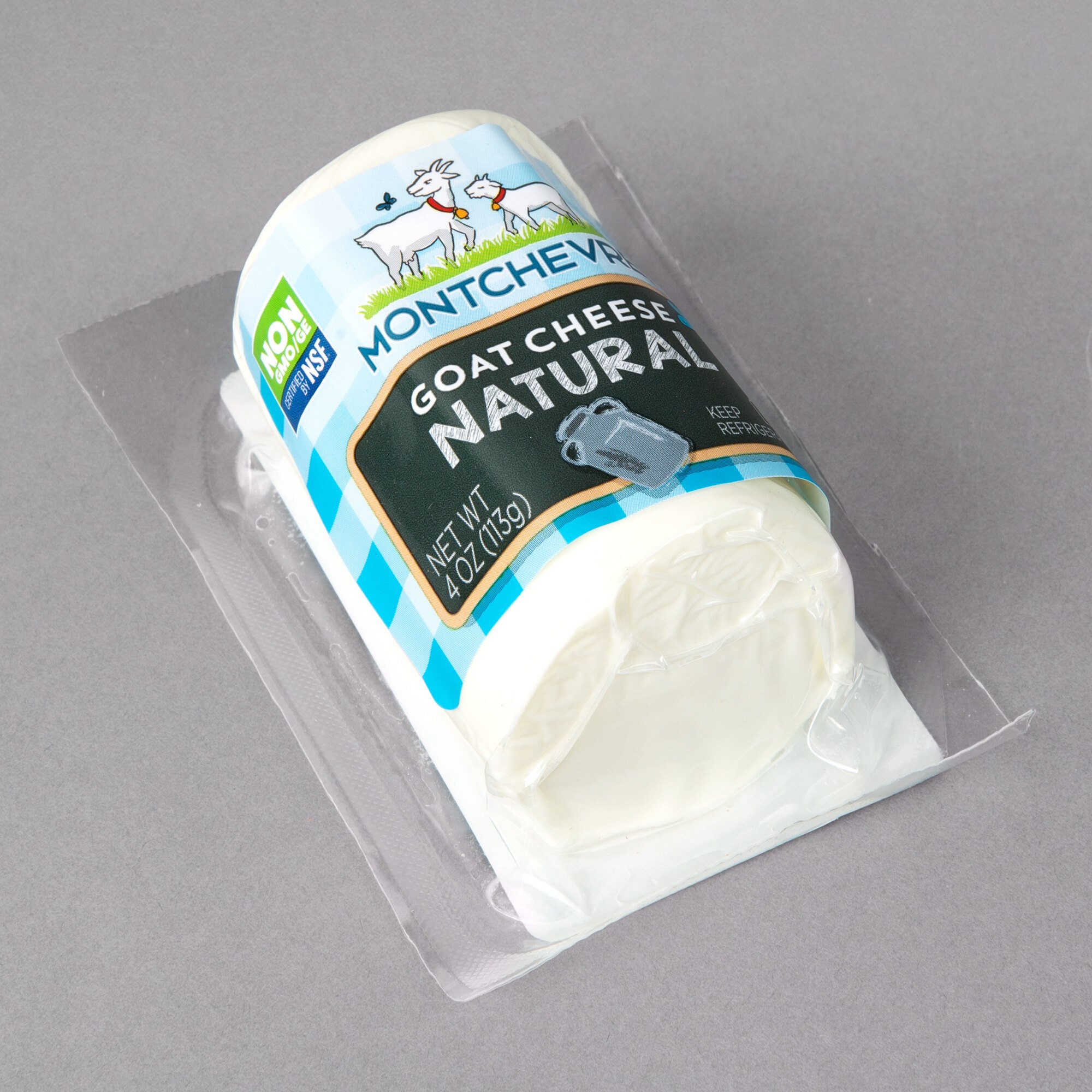 Montchevre 4 oz. Goat Cheese Log - 12/Case