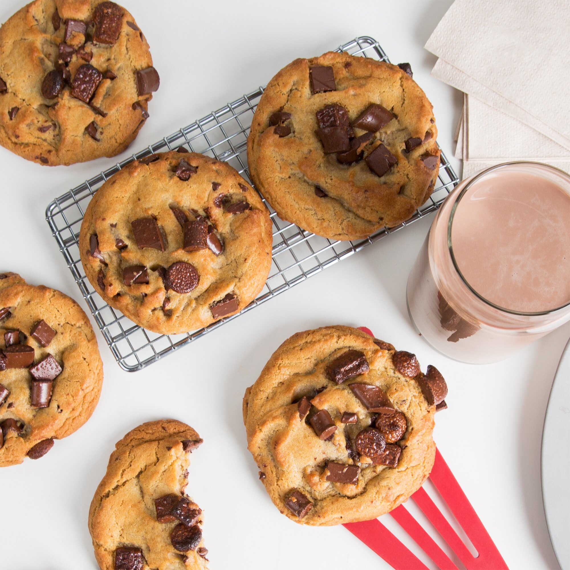 David's Cookies 4.5 oz. Preformed Triple Chocolate Cookie Dough 80/Case