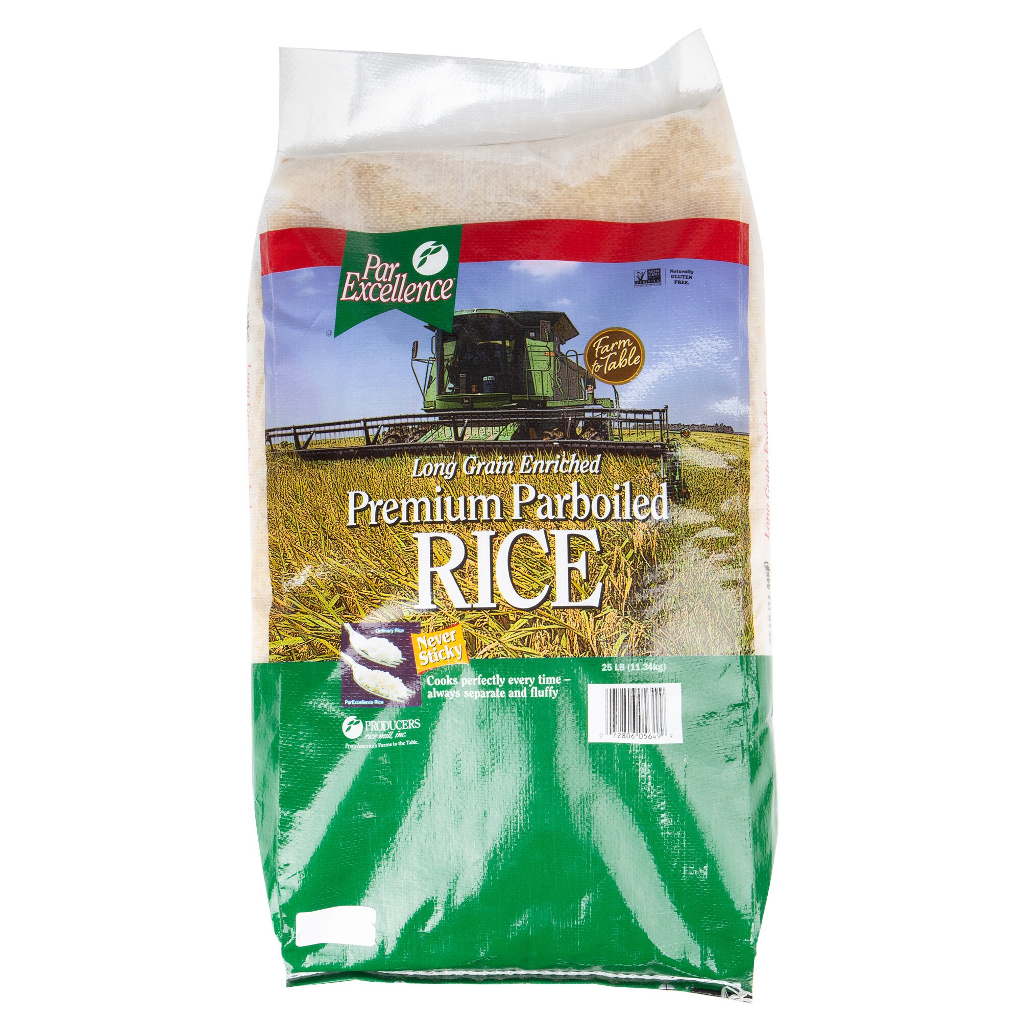 Par Excellence Rice: 25 lb. Premium Parboiled White Rice