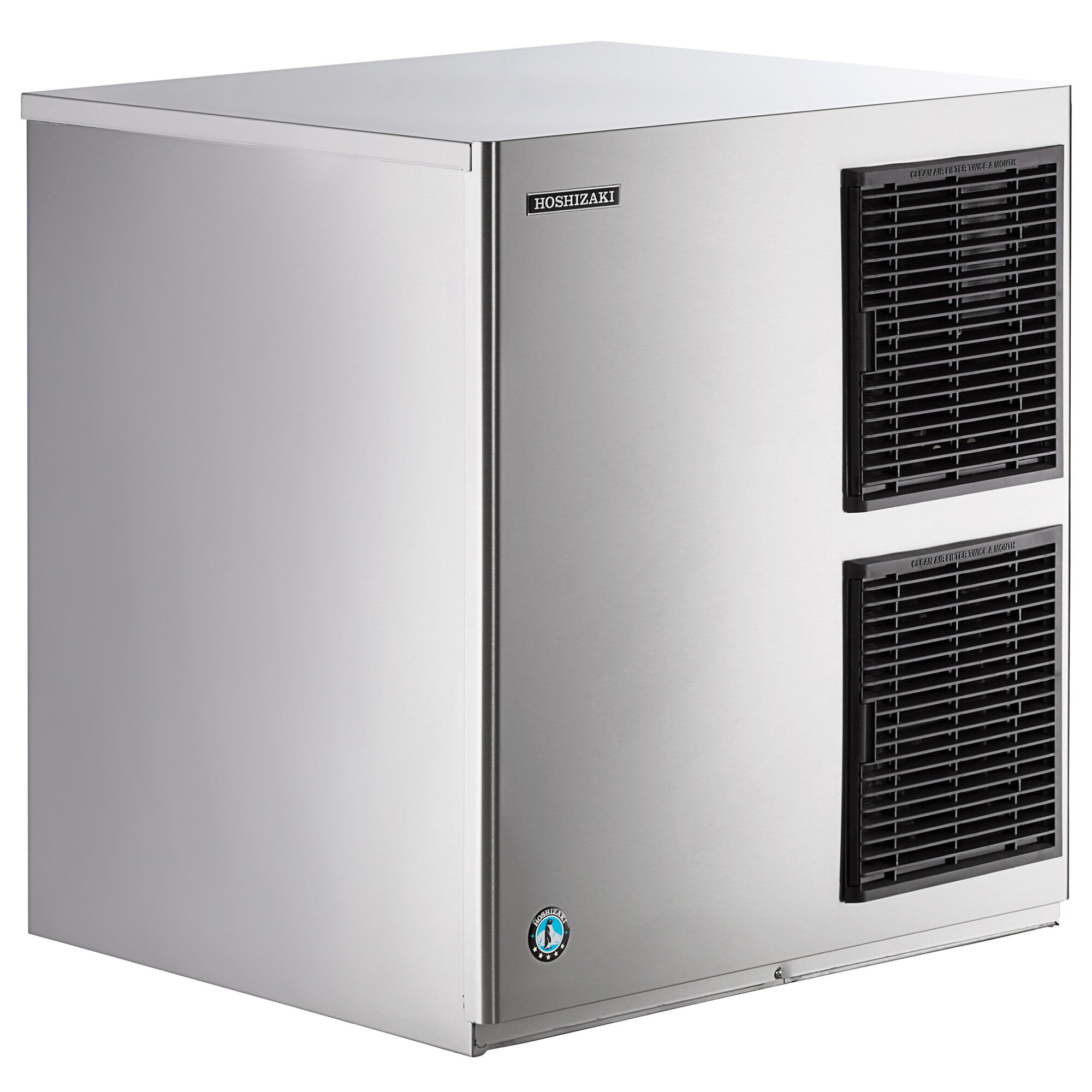 30" Machine à glaçons croissant à refroidissement par air Hoshizaki KM-901MAJ - 950 lb. — image 1