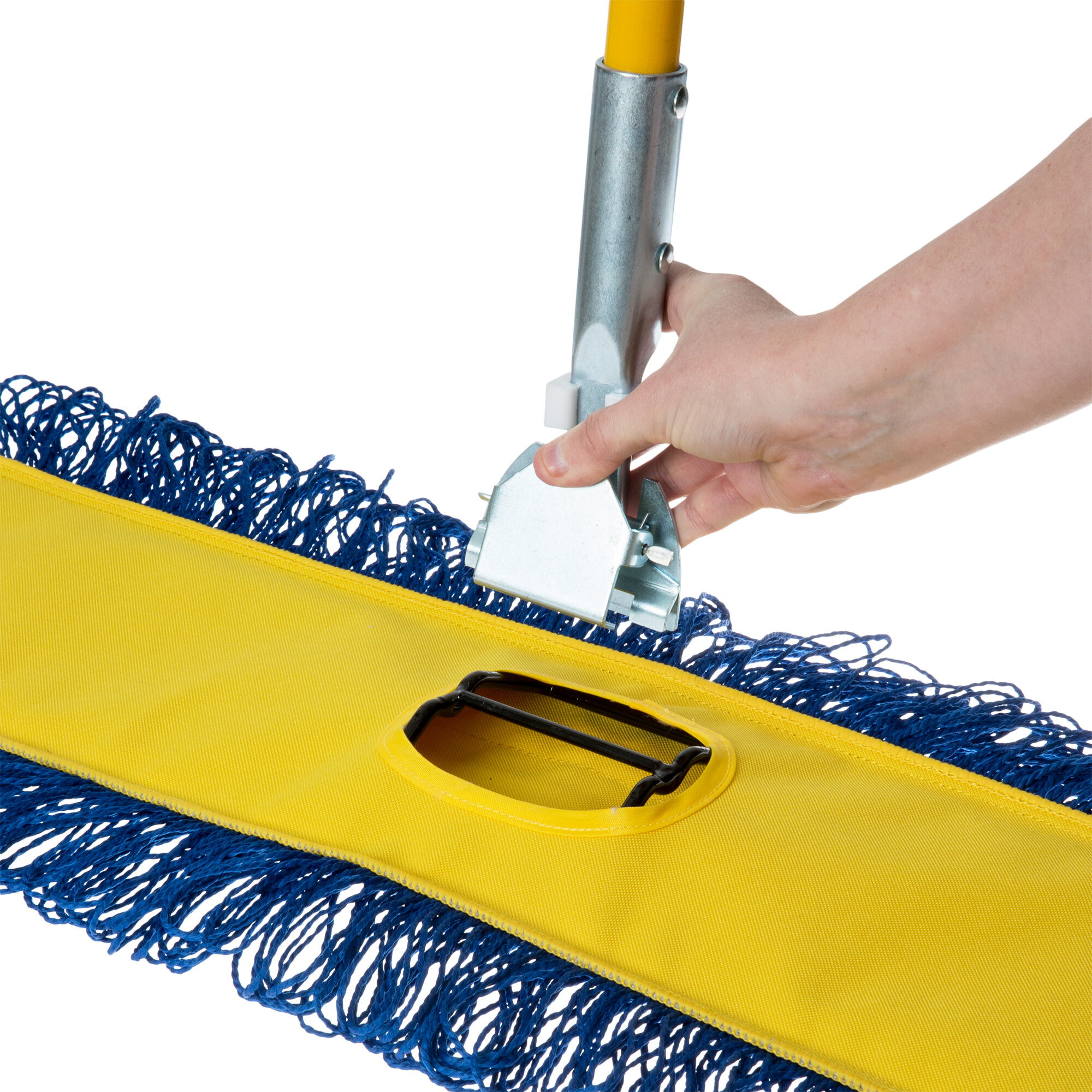 24" x 5" AllInOne Microfiber Dust Mop with 60" Handle
