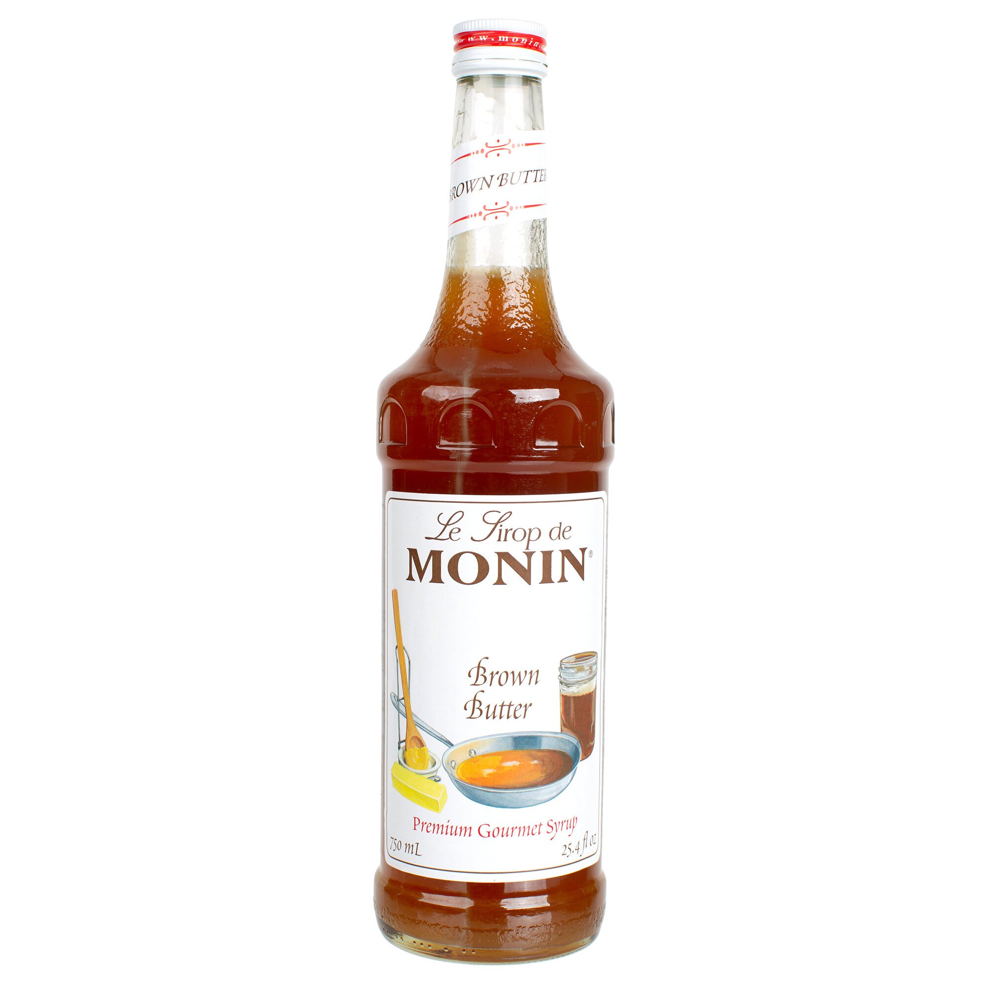 Monin 750 mL Premium Brown Butter Flavoring Syrup