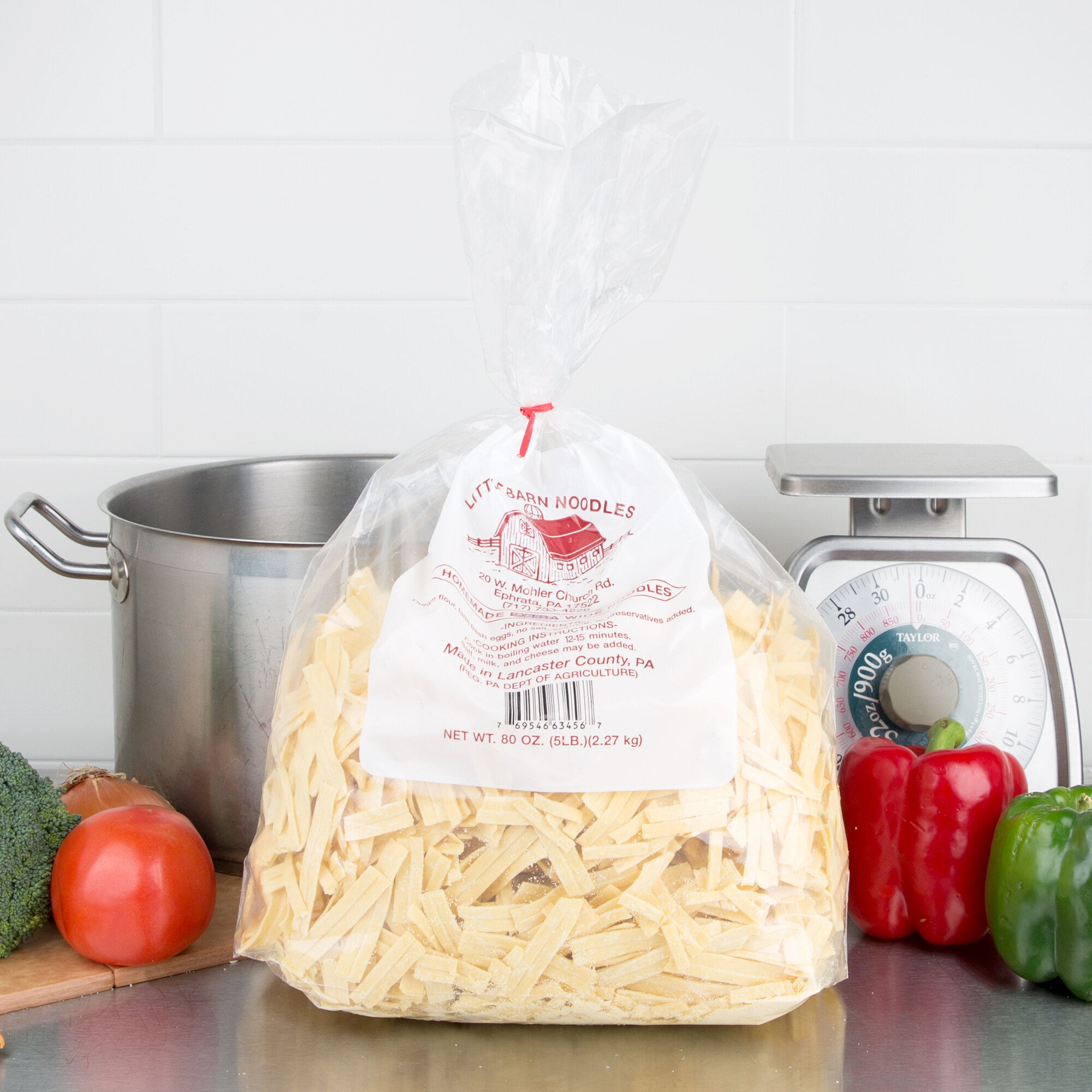 Little Barn Noodles 5 lb. Homemade Extra Wide Egg Noodles