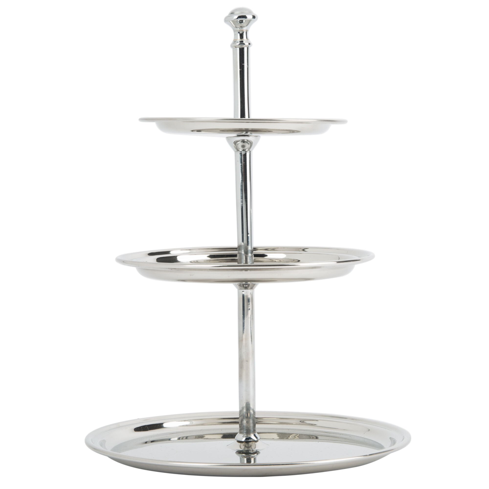 American Metalcraft STS3 3 Tier Stainless Steel Display Stand