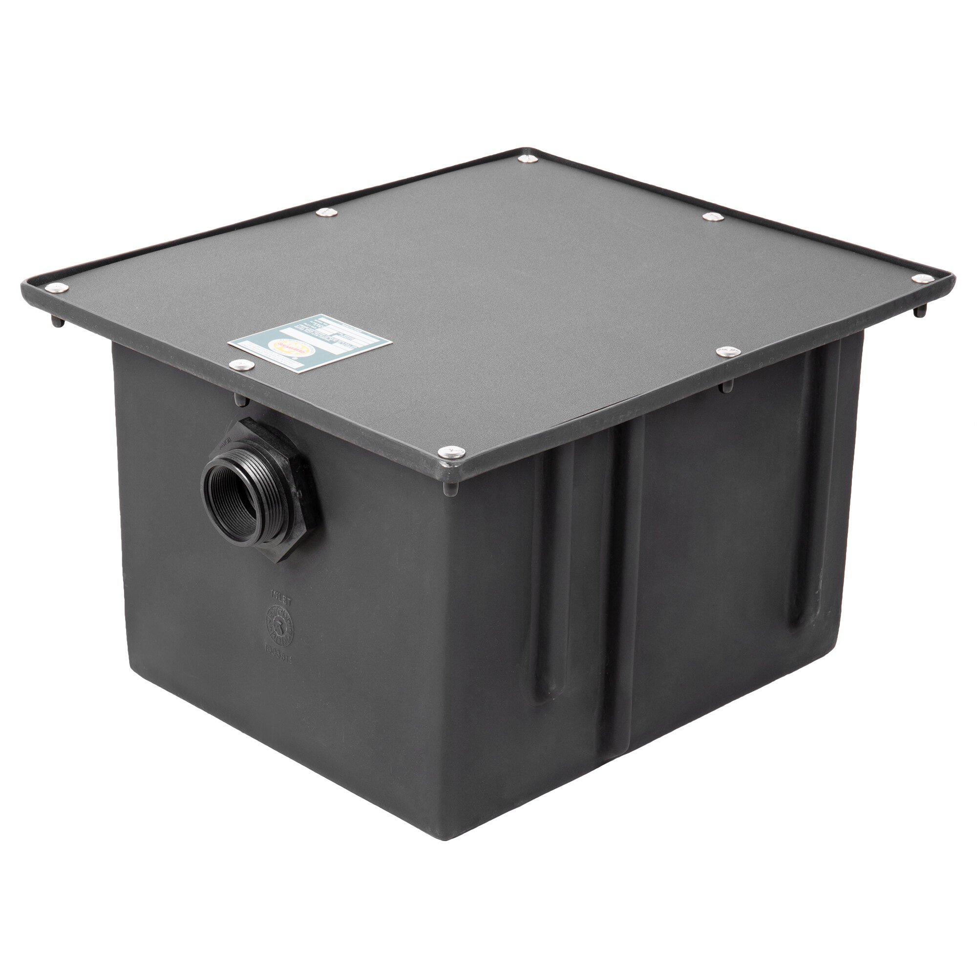 Ashland PolyTrap 4815 30 lb. Grease Trap with Threaded Connections