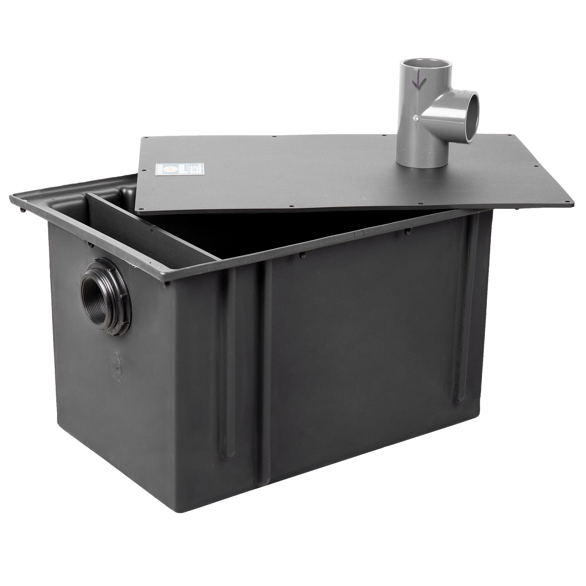 Ashland PolyTrap 4835 70 lb. Grease Trap with Threaded Connections