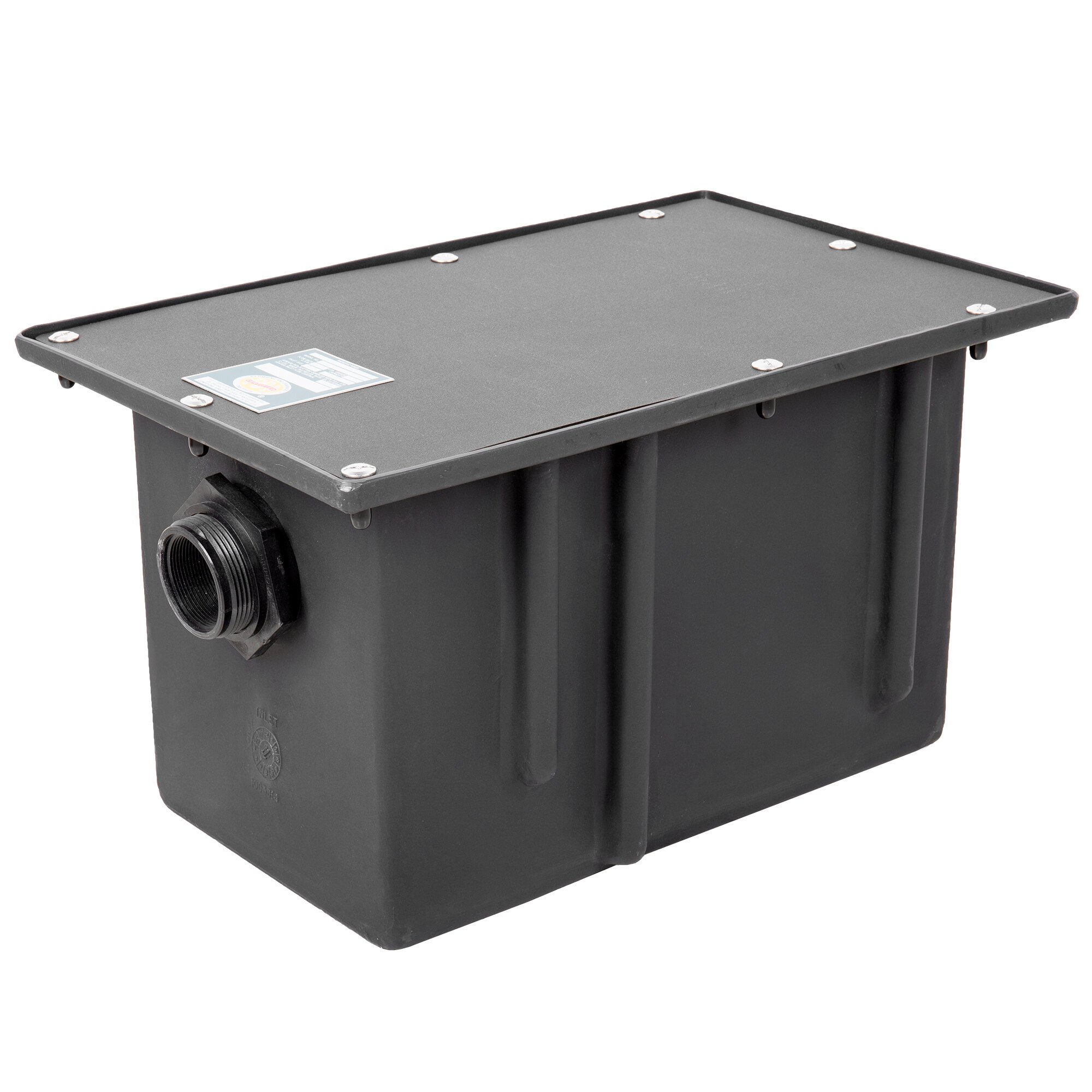 Ashland PolyTrap 4810 20 lb. Grease Trap with Threaded Connections