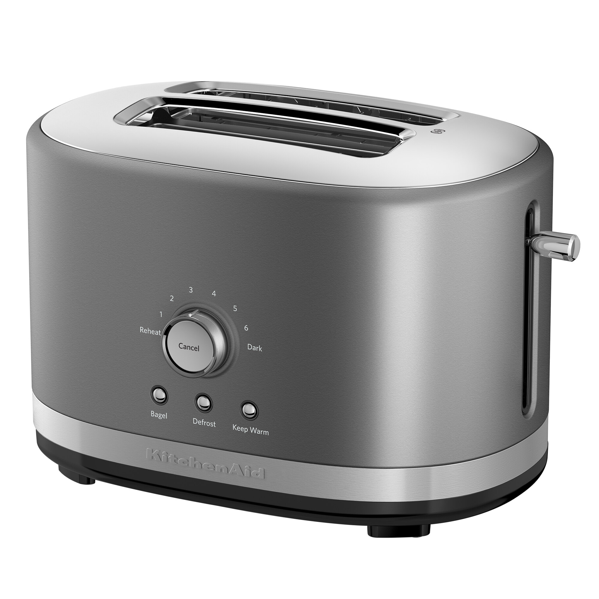KitchenAid KMT2116CU Contour Silver 2 Slice Toaster with High Lift