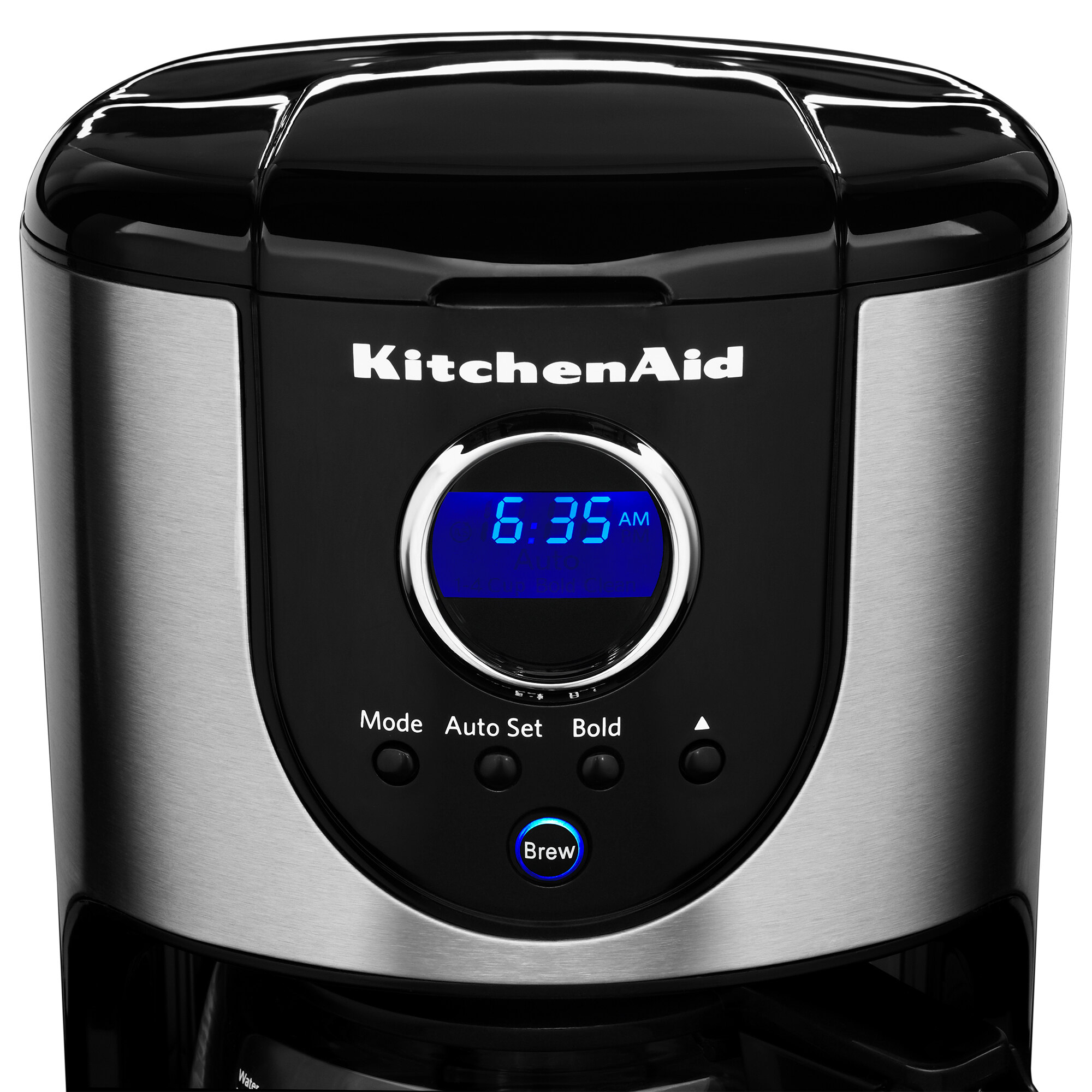 KitchenAid KCM111OB Onyx Black 12 Cup Automatic Coffee Maker 120V