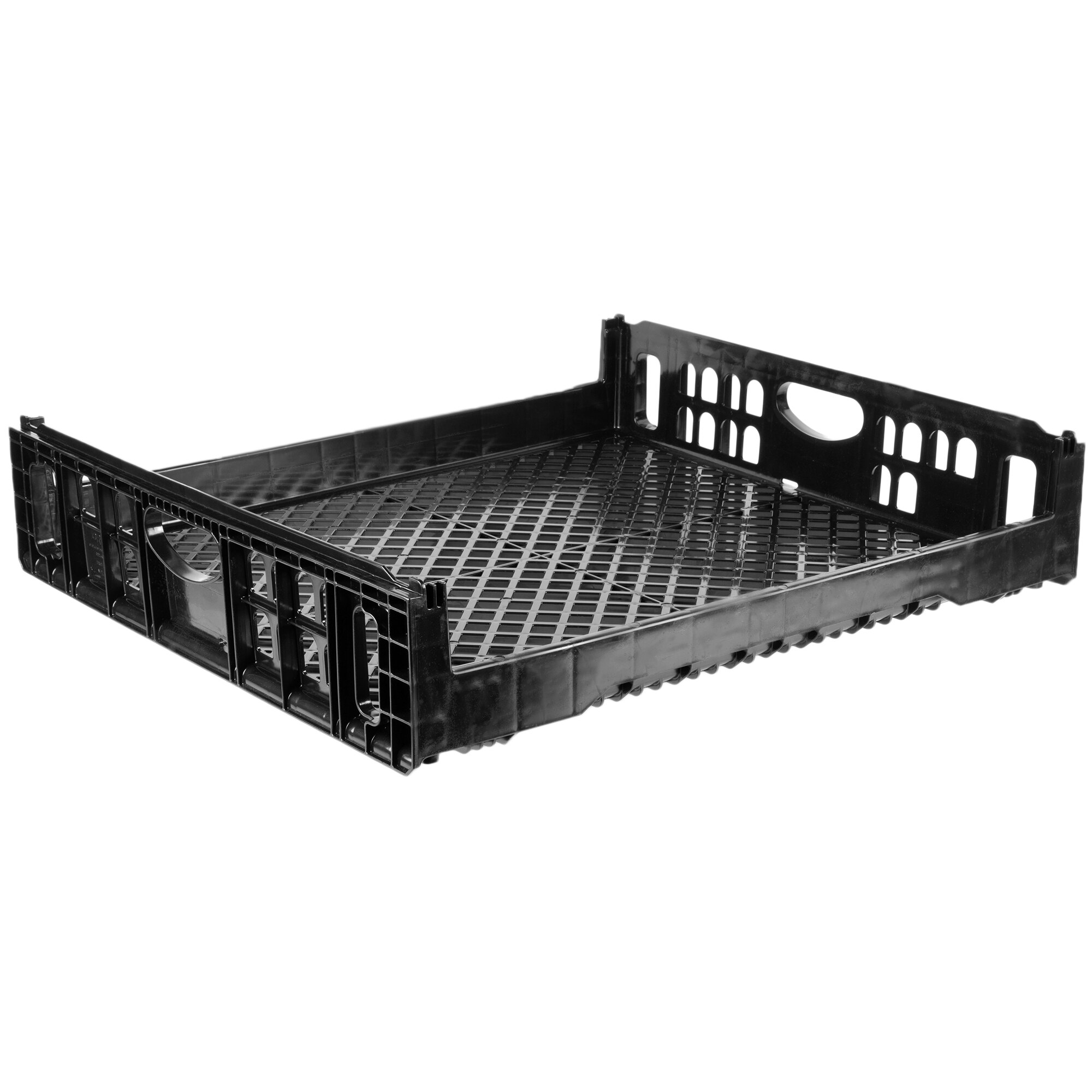 Orbis NPL660 29" x 26" x 6" Black Bakery Bread Tray / Bread Rack