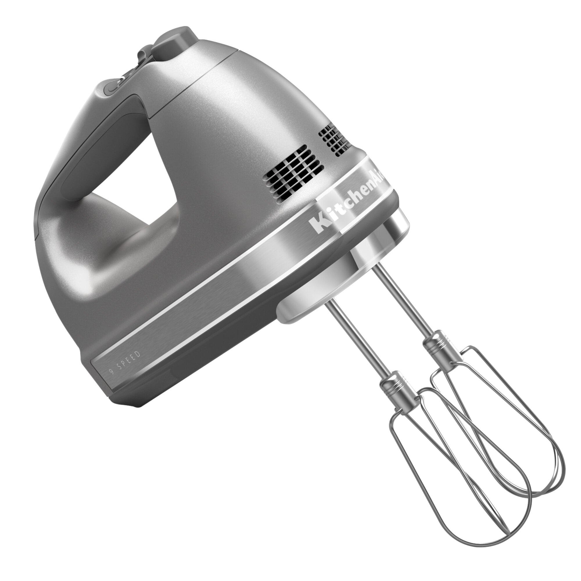 KitchenAid KHM926CU Contour Silver 9 Speed Hand Mixer with Stainless