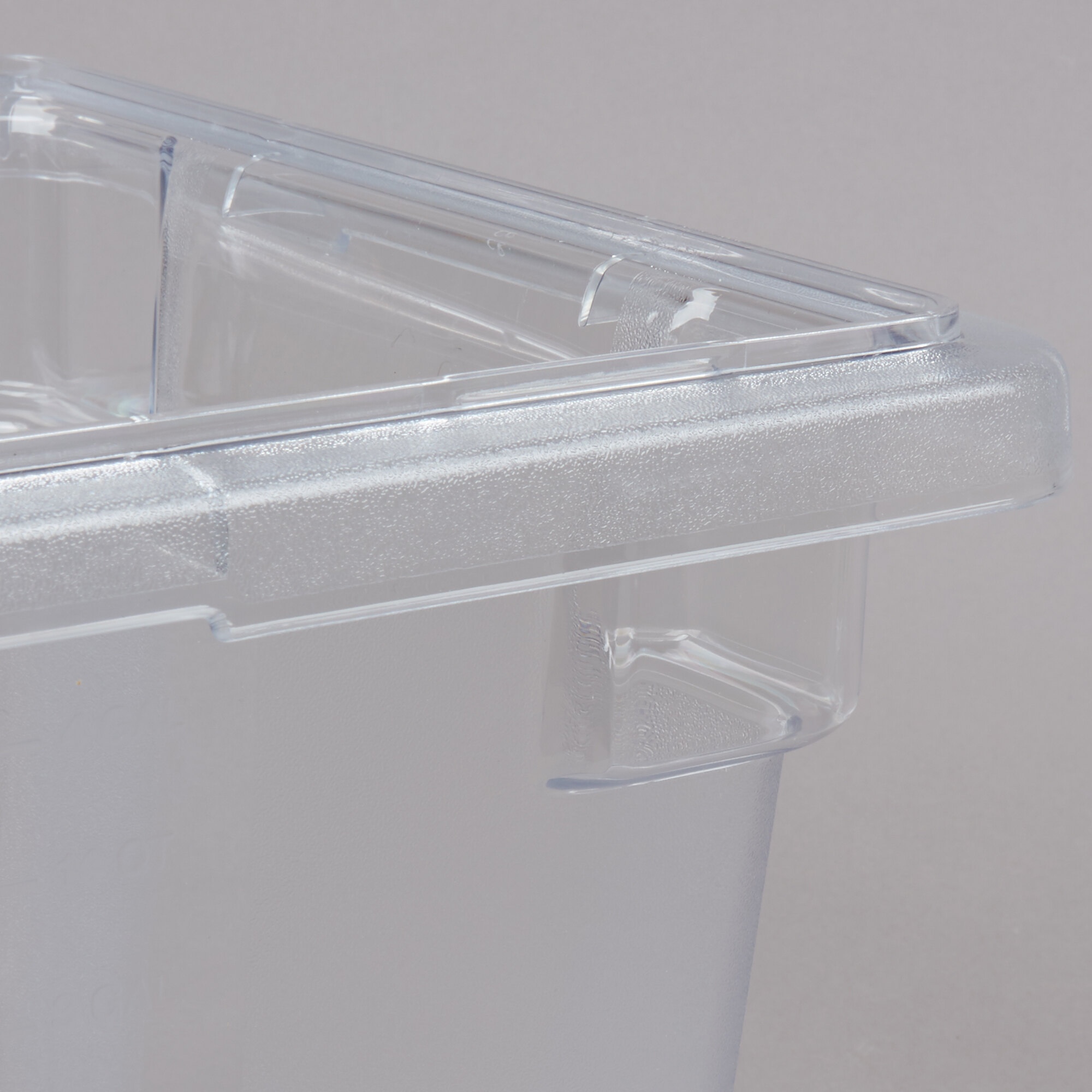 Carlisle 1061207 StorPlus Clear Food Storage Box 18" x 12" x 9"