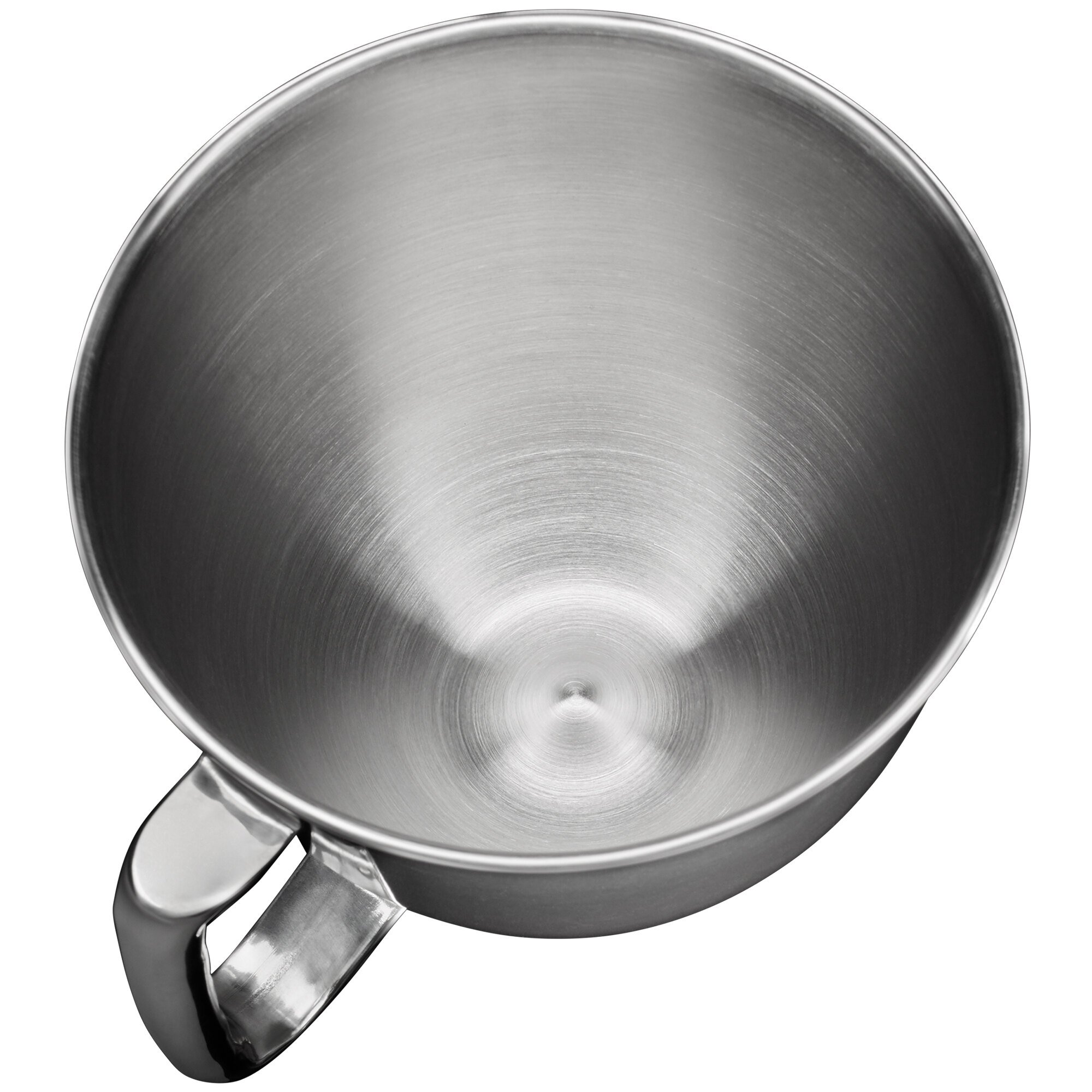 KitchenAid KSM35SSFP 3.5 Qt. Polished Stainless Steel Mixing Bowl with Handle