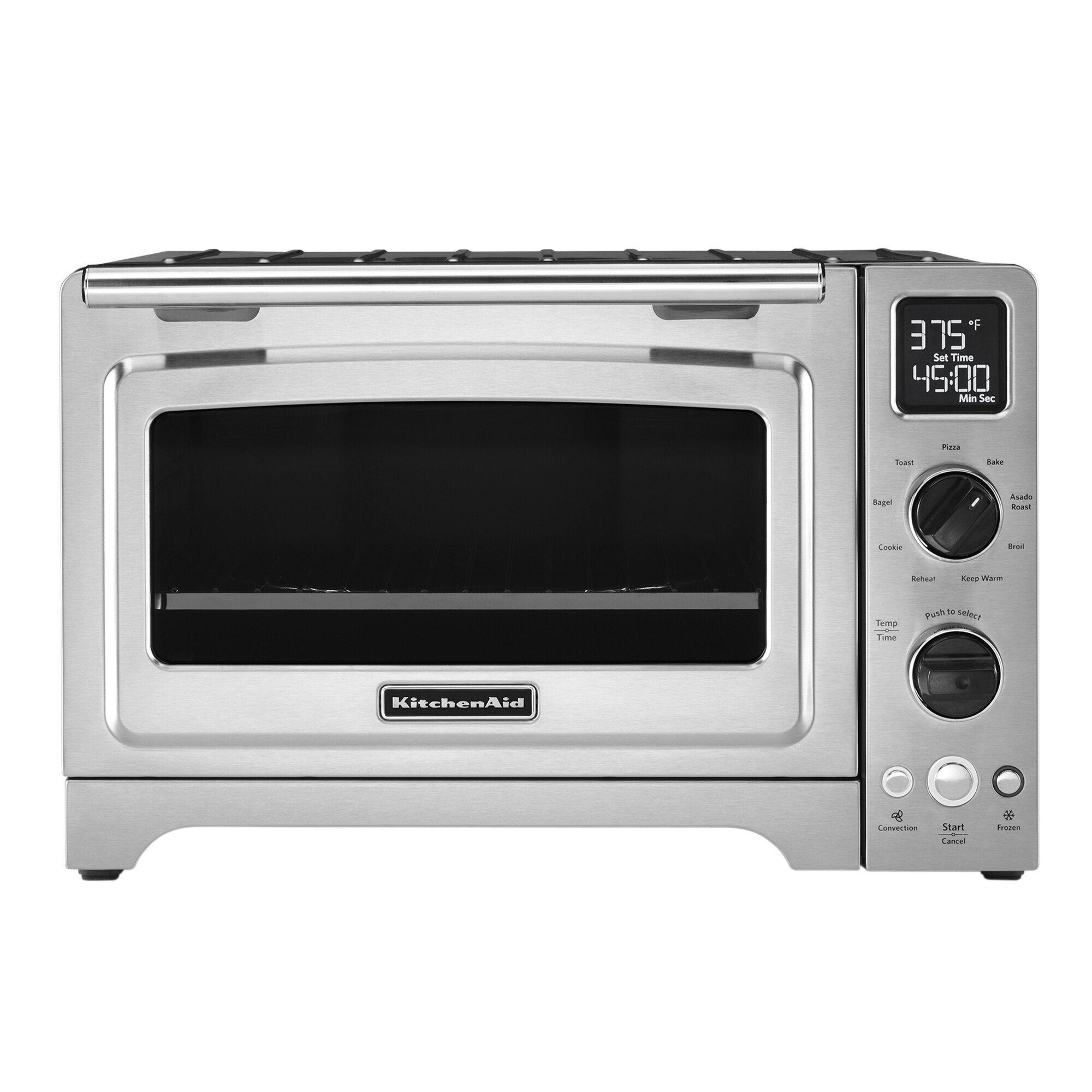 KitchenAid KCO273SS 12" Stainless Steel Digital Countertop Convection