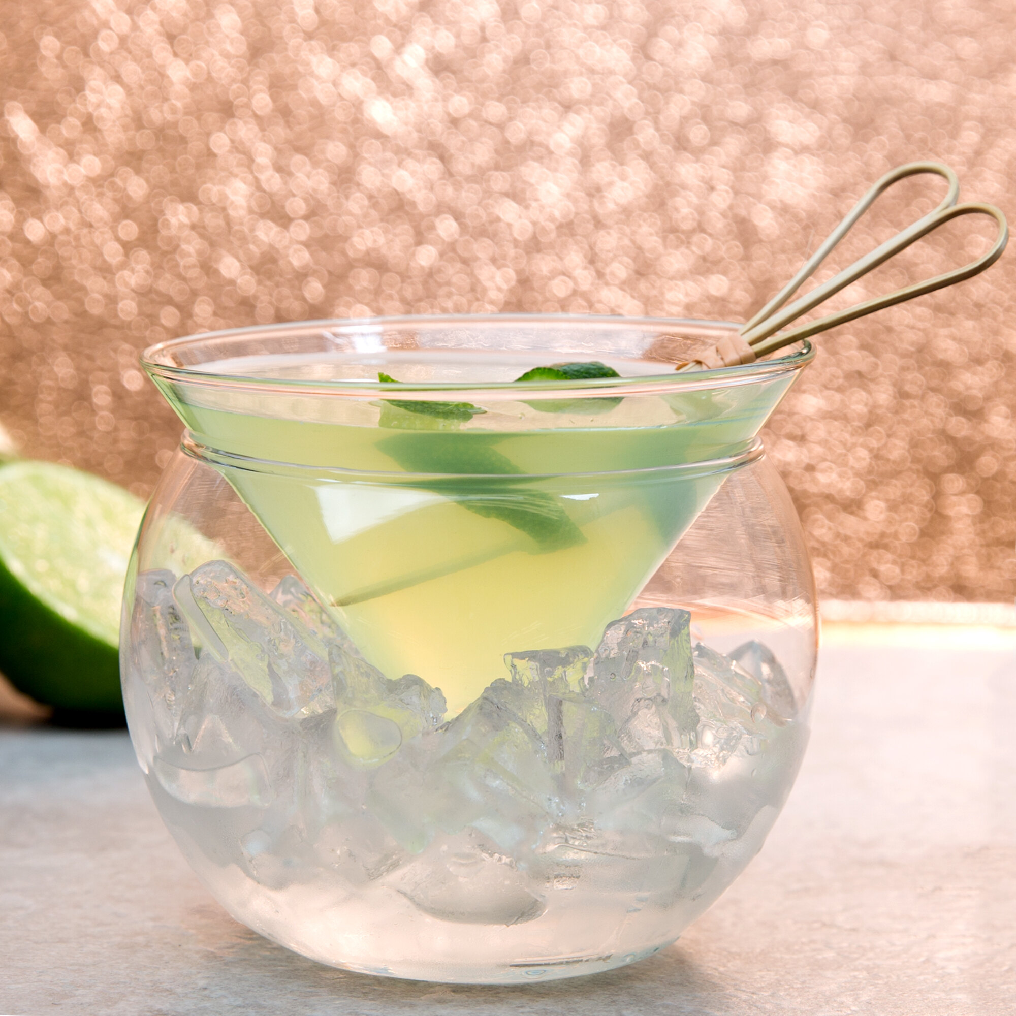 Libbey 70855 5.75 oz. Martini Chiller Set 12/Case