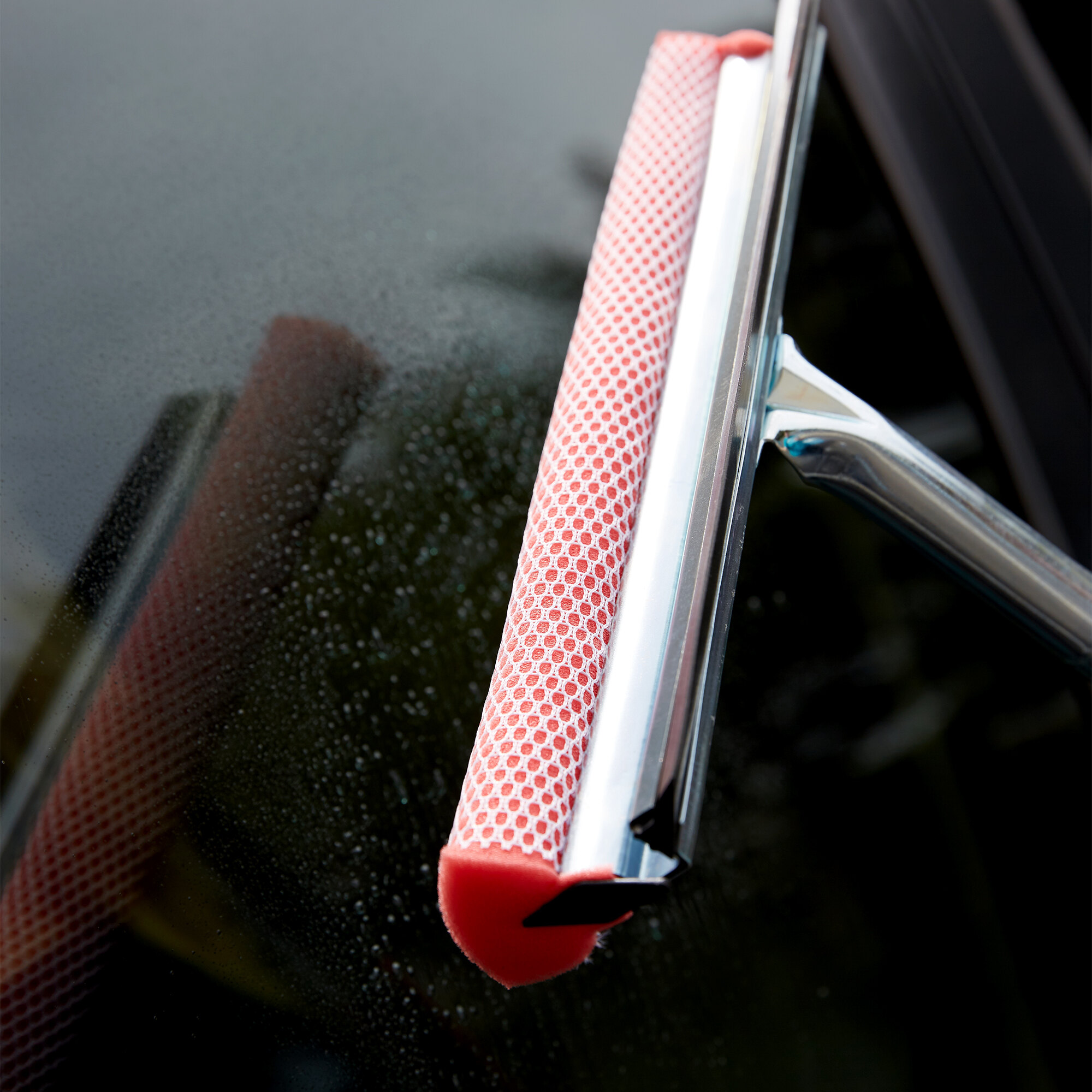 12" Auto Squeegee and Sponge with 18" Handle