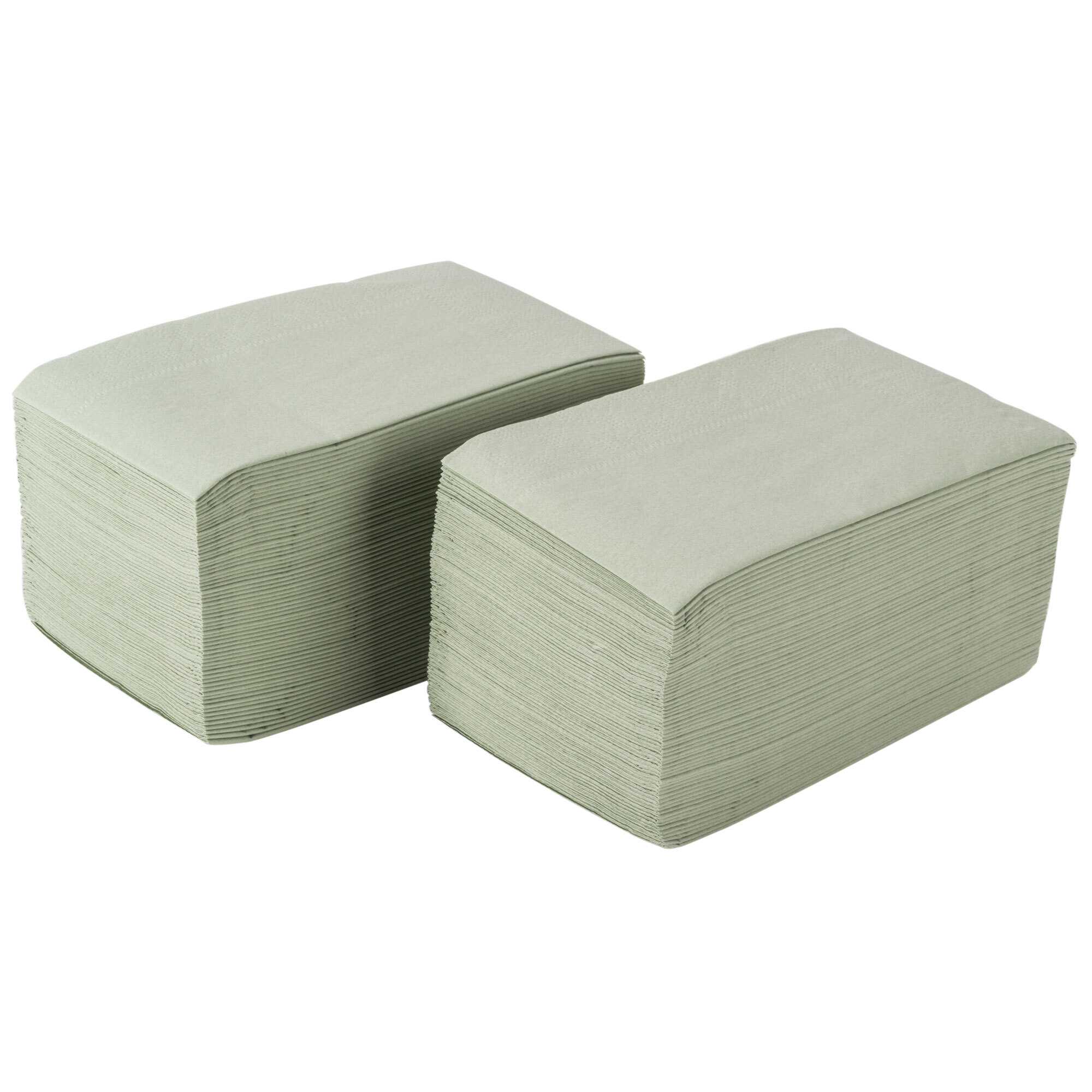 Soft Sage Green Paper Dinner Napkins, 2Ply, 15" x 17" Hoffmaster