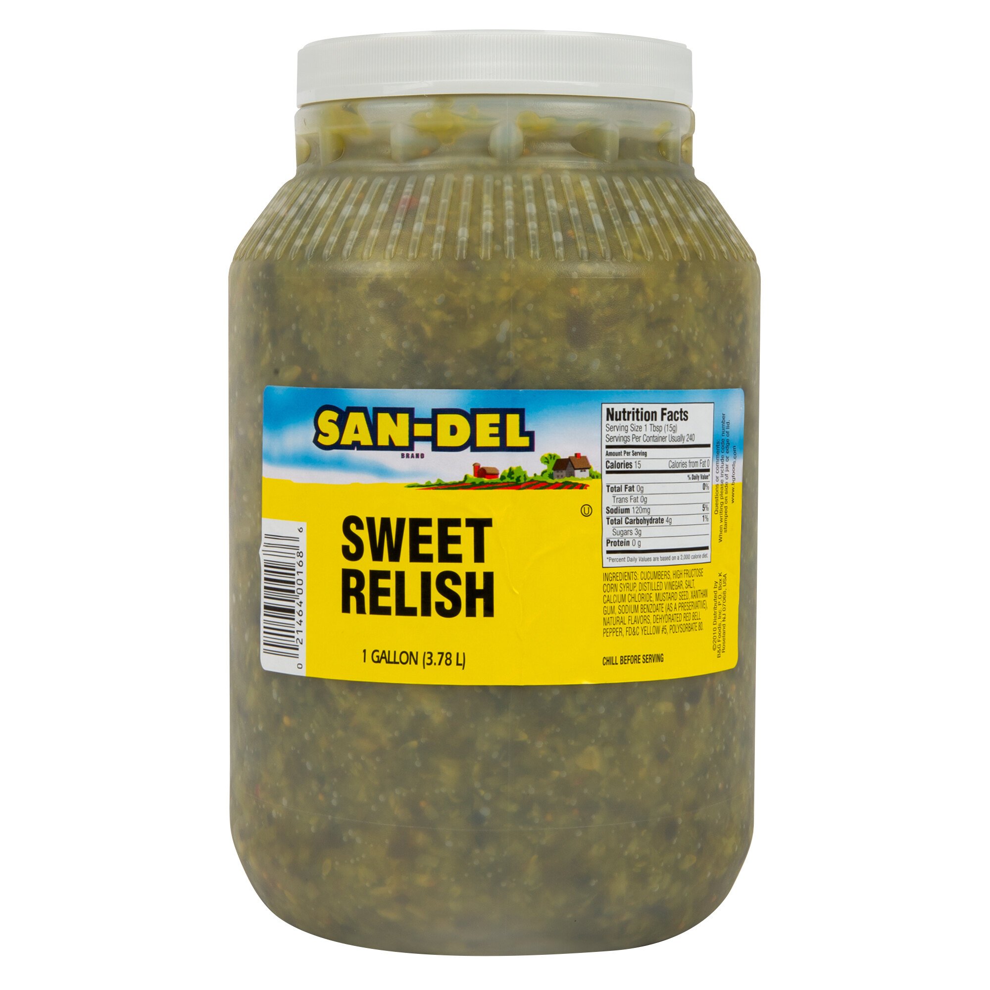 B&G Pick Pack 1 Gallon Sweet Relish