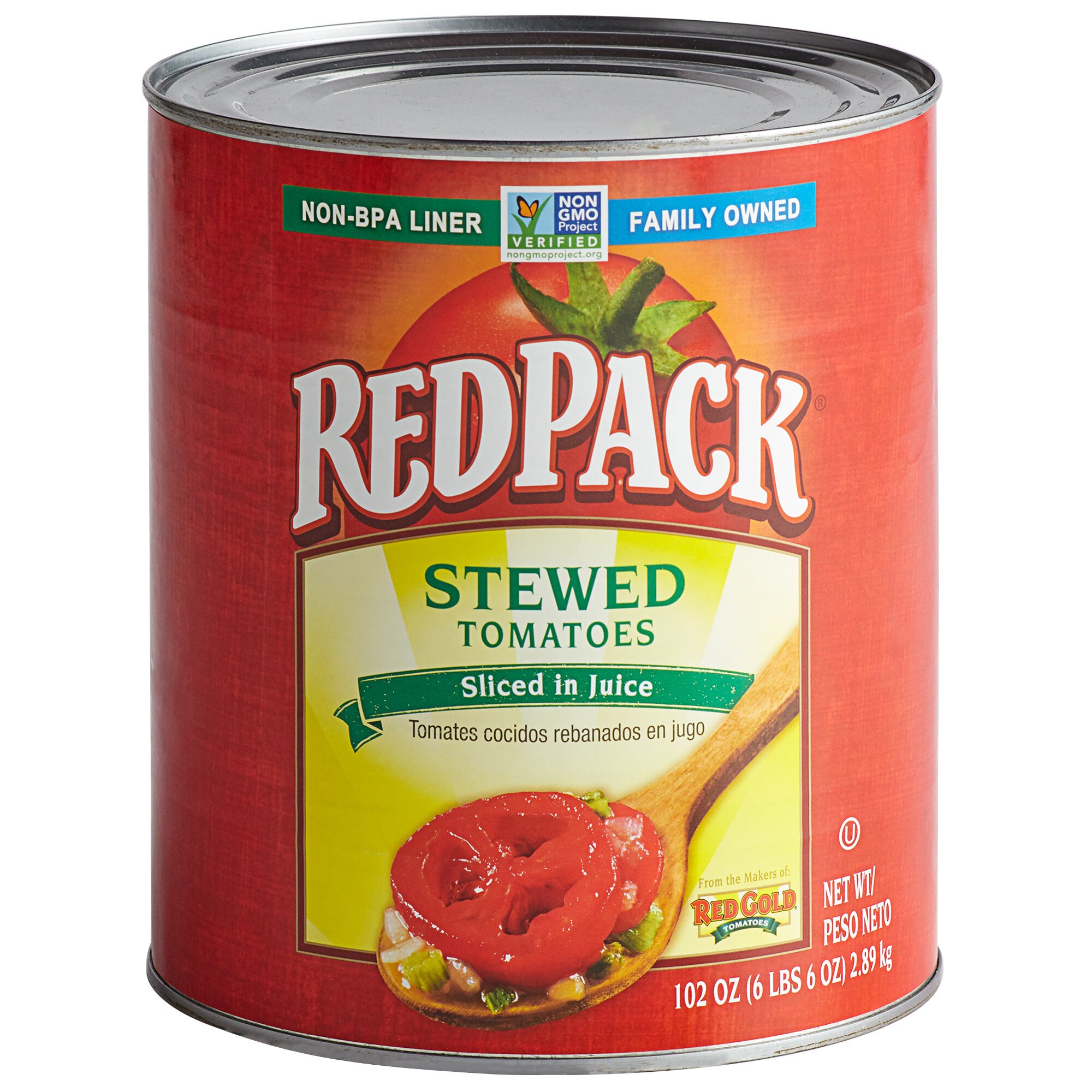 Red Gold 10 Can Redpack Sliced Stewed Tomatoes