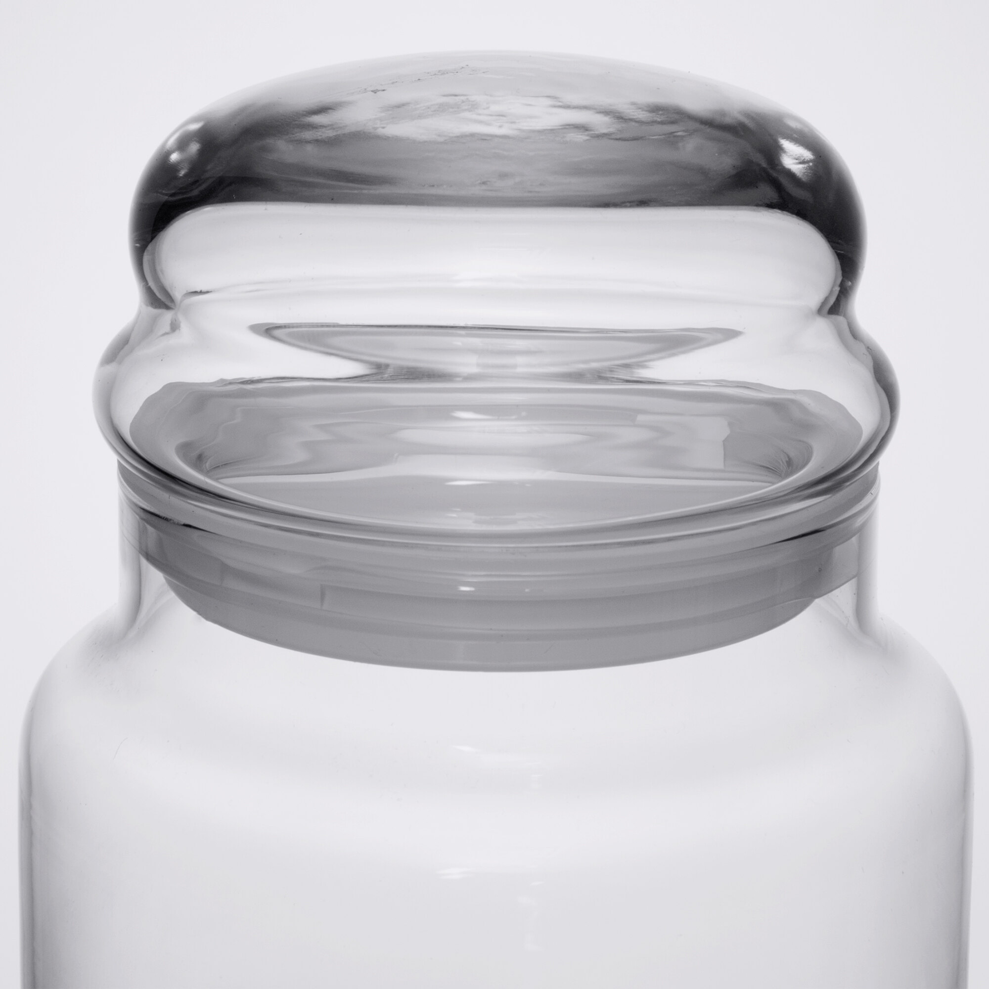 Libbey 70996 22 oz. Storage Jar with Lid - 12/Case