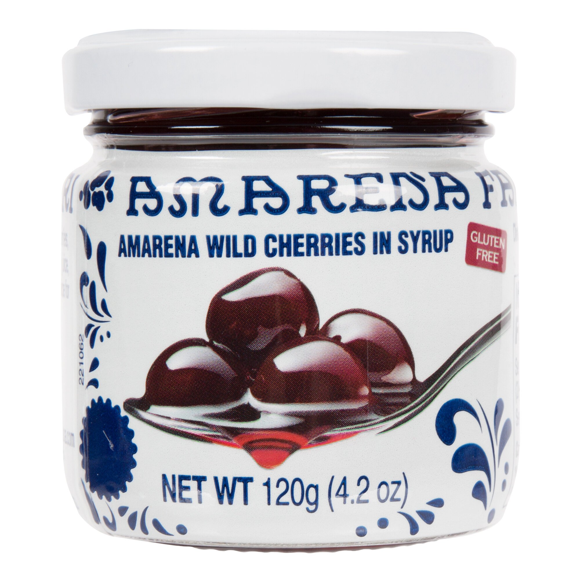 Fabbri 4 oz. Amarena Cherries in Mini Glass Jar